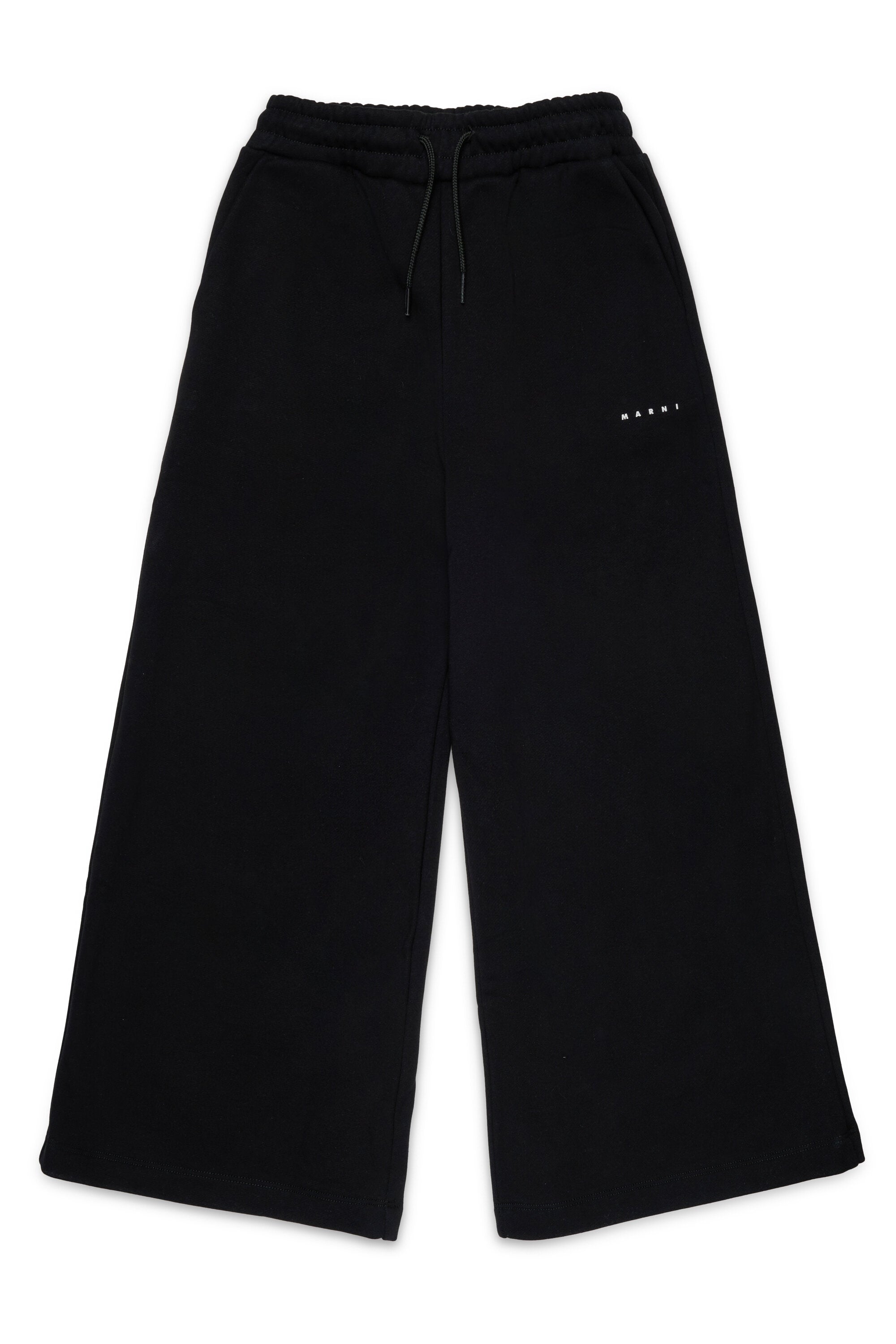 ブランドフリースワイドレッグパンツ