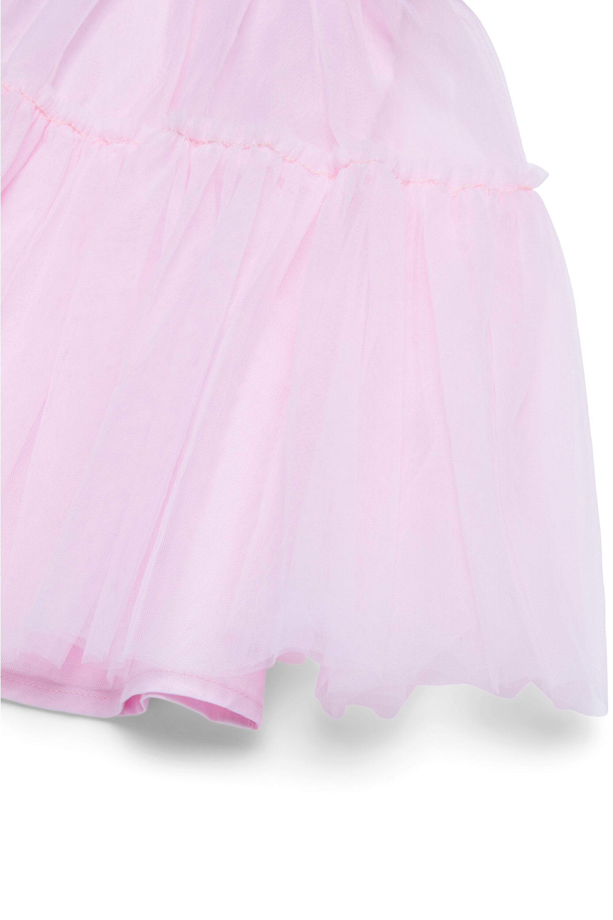 チュールボトムのドレス