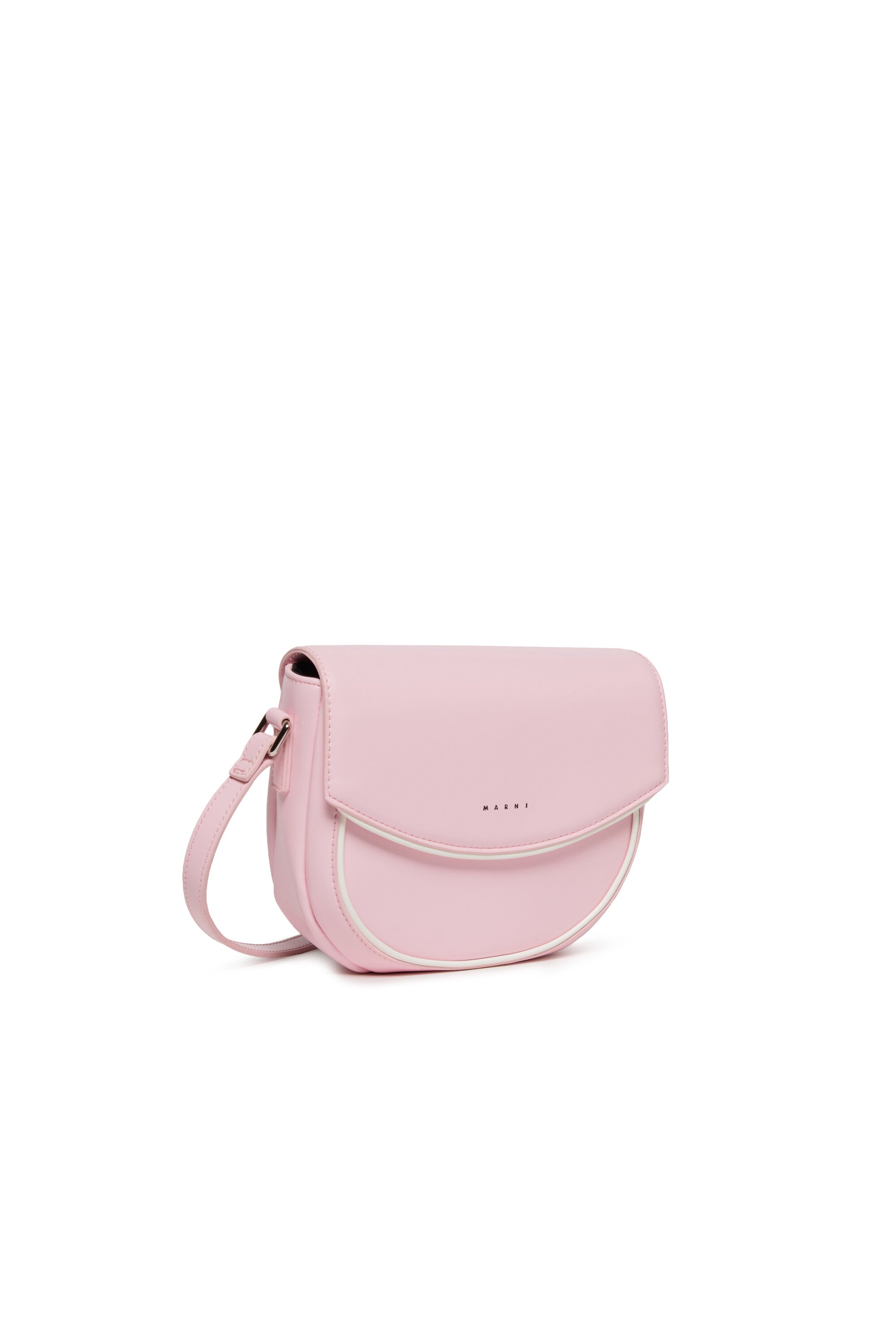 Smile Bag in coated fabric with shoulder strap