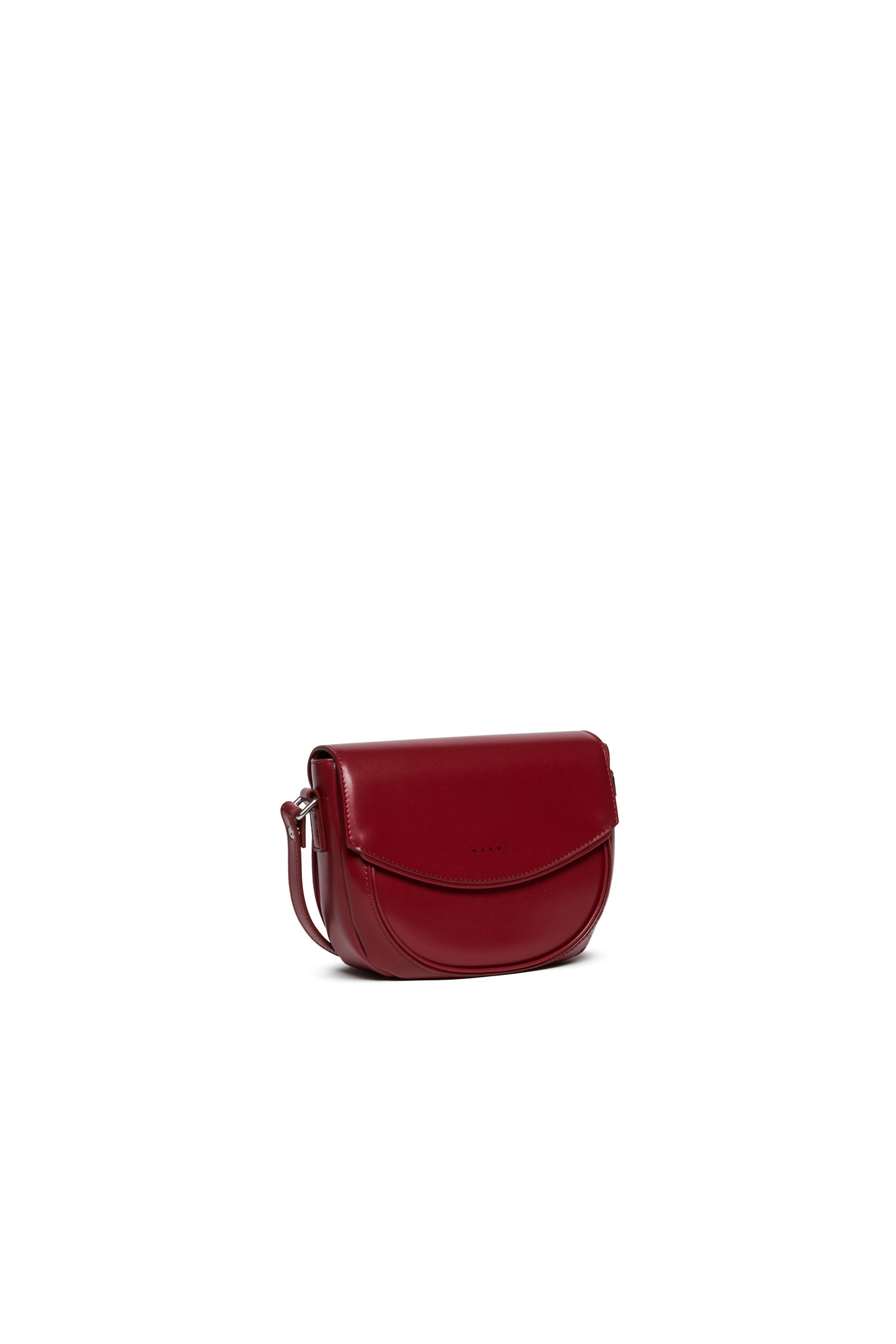 Smile Bag in coated fabric with shoulder strap