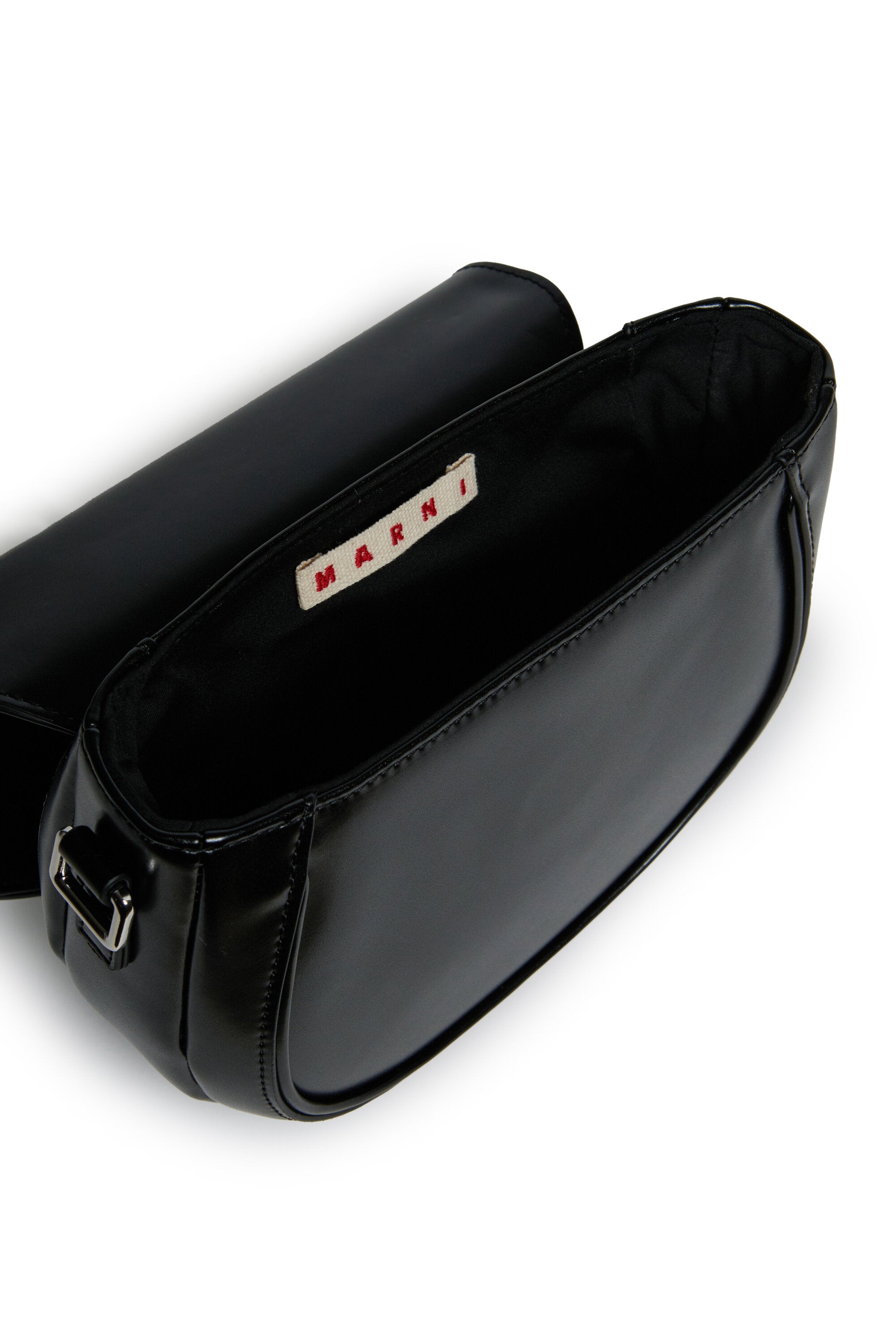 Smile Bag in coated fabric with shoulder strap