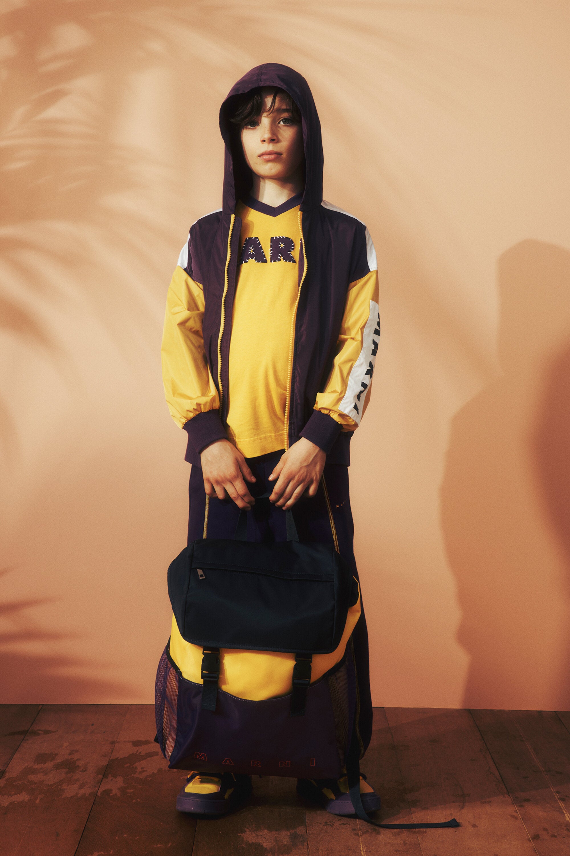 Marni Outlineブランドバックパック