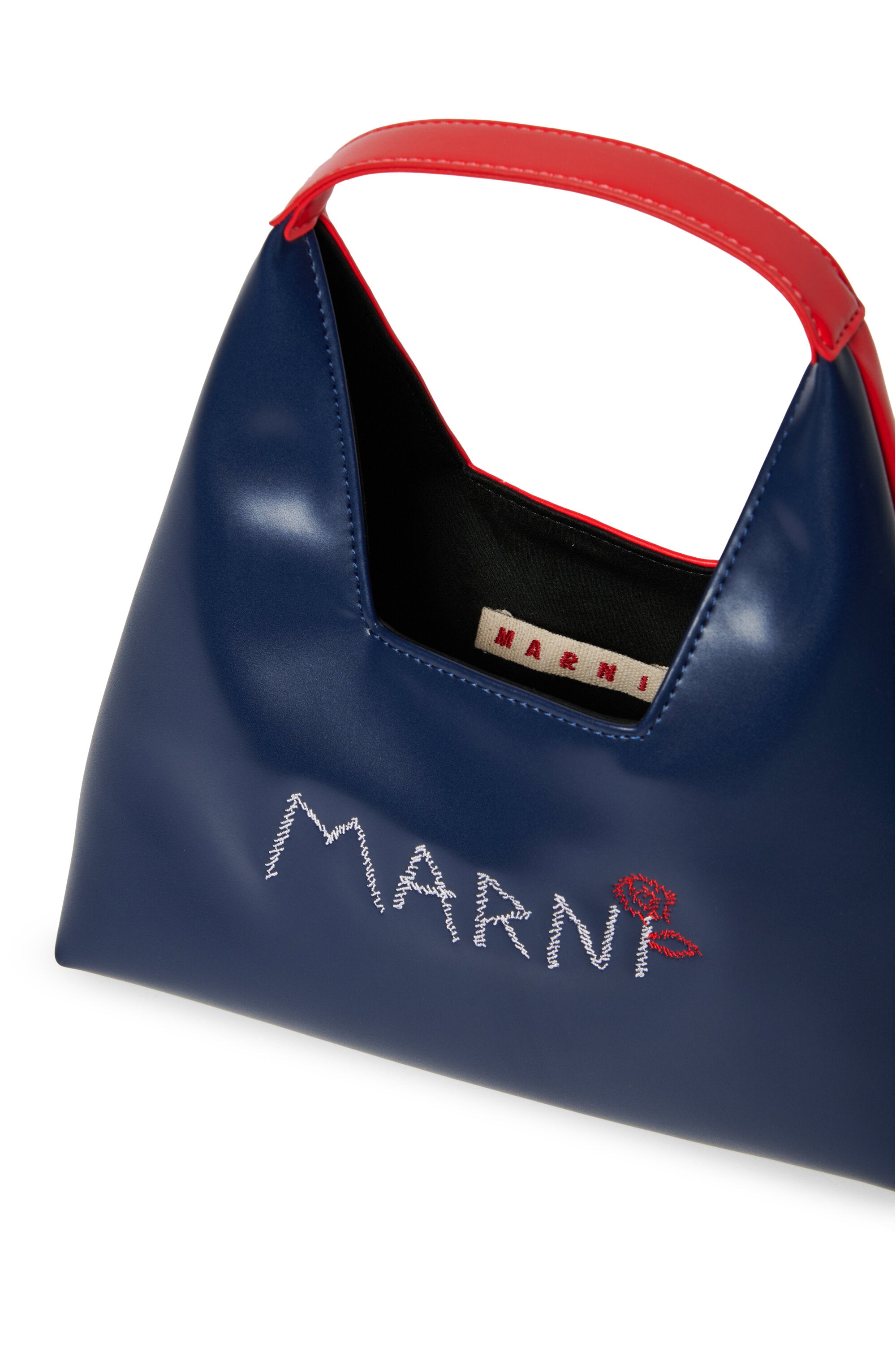 Marniフラワーロゴのブランドロゴ入りDiamondバッグ