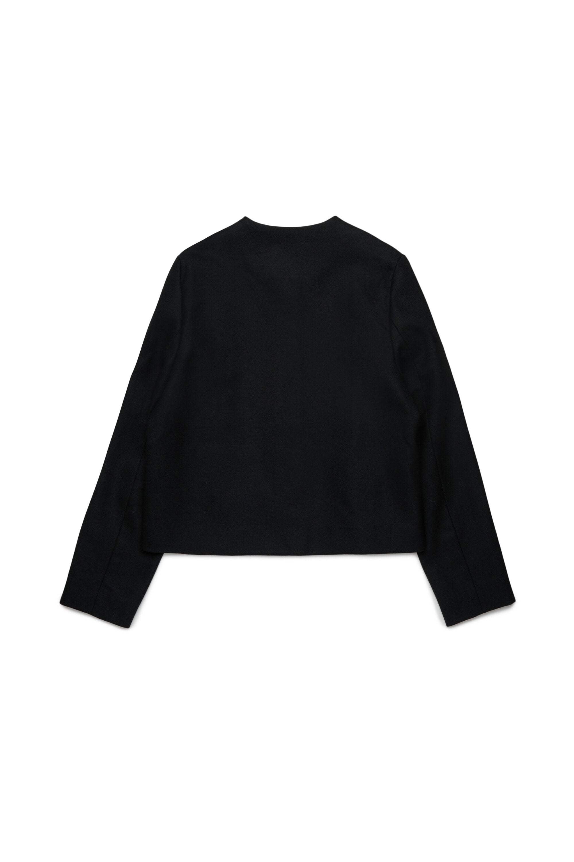 コントラスト・ディテールのフランネル・ジャケット