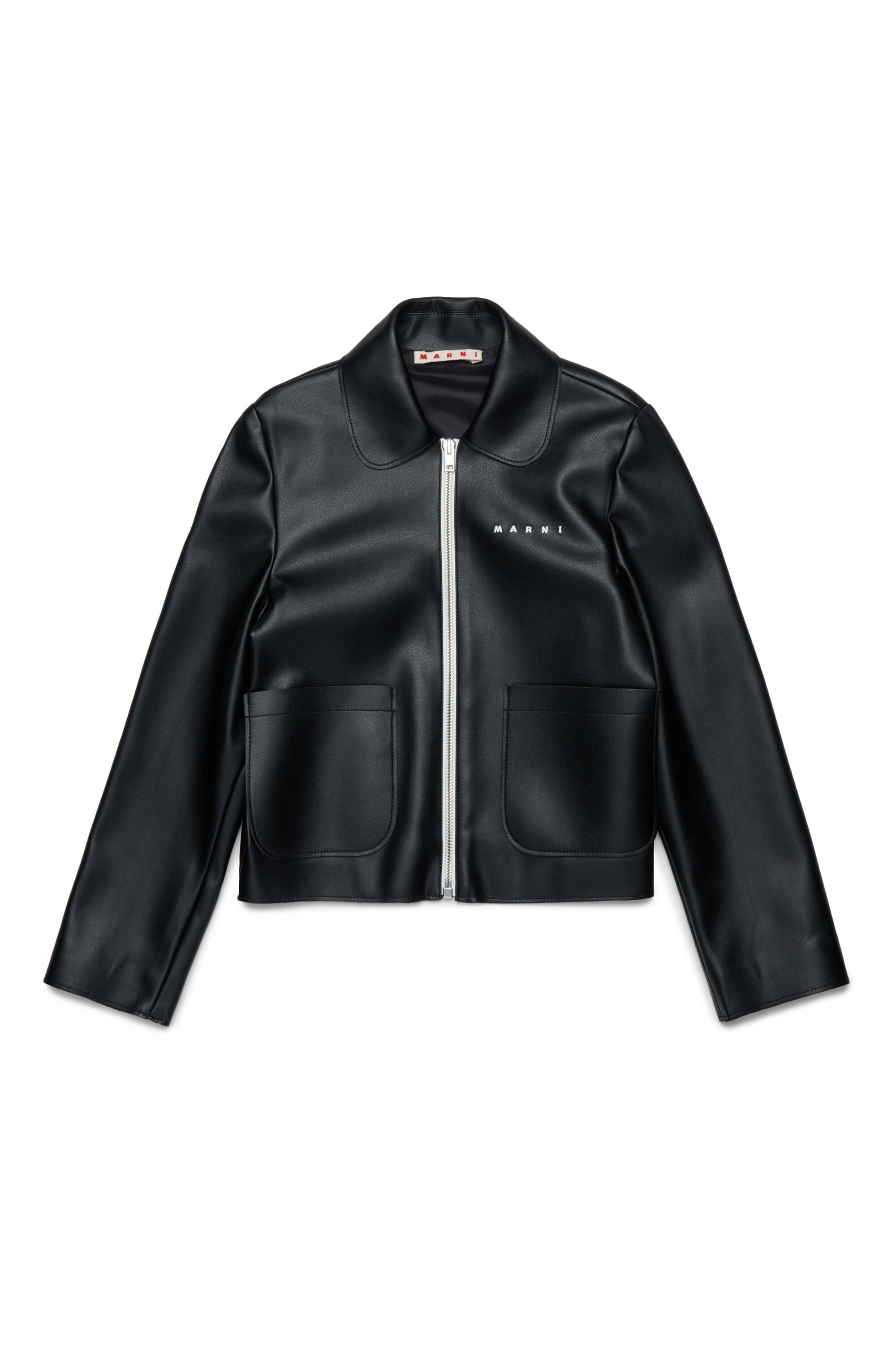 ロゴ入りコーティング・ジャケット