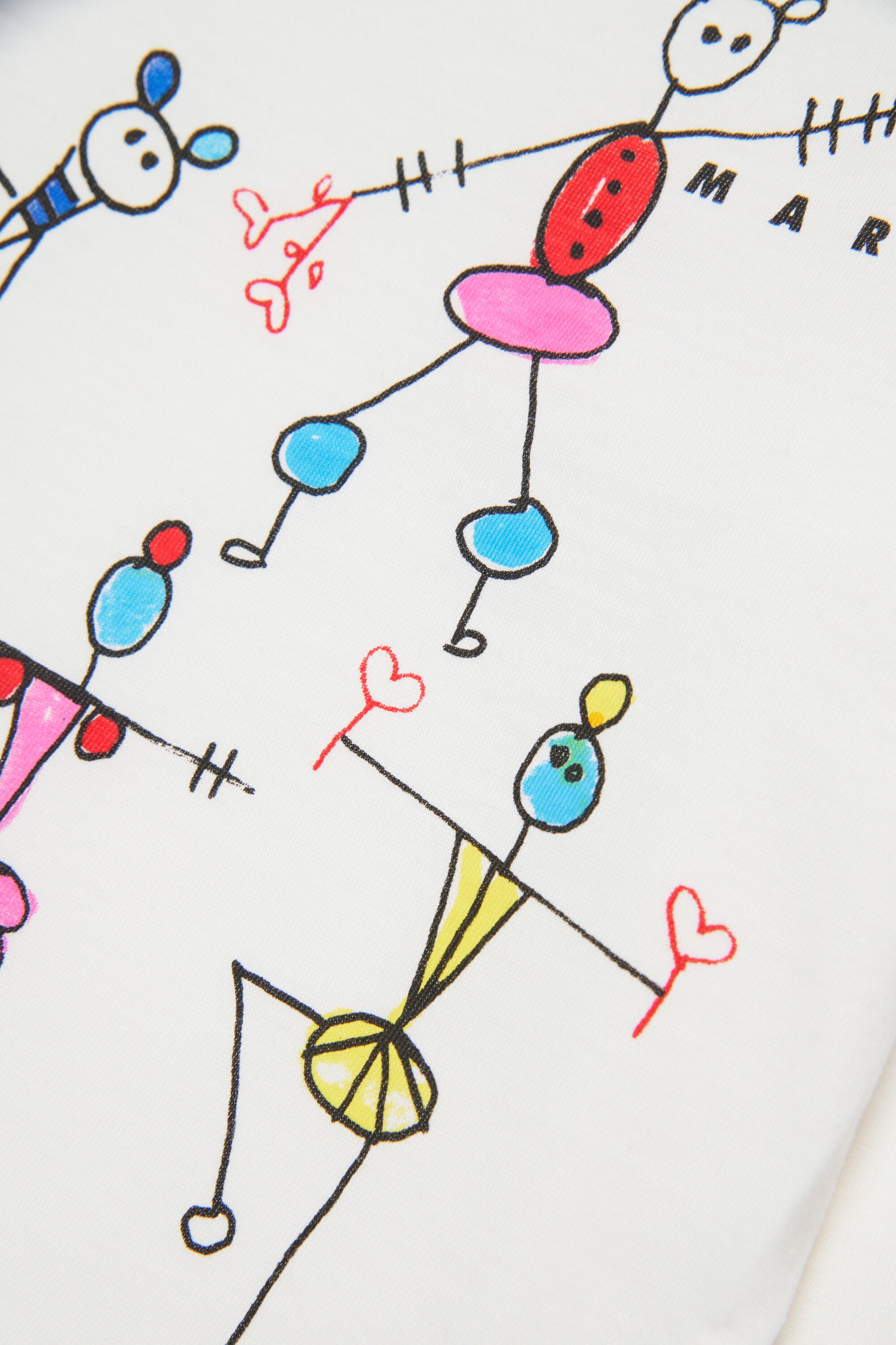 Nutcrackerのグラフィックをあしらった長袖ジャージーTシャツ