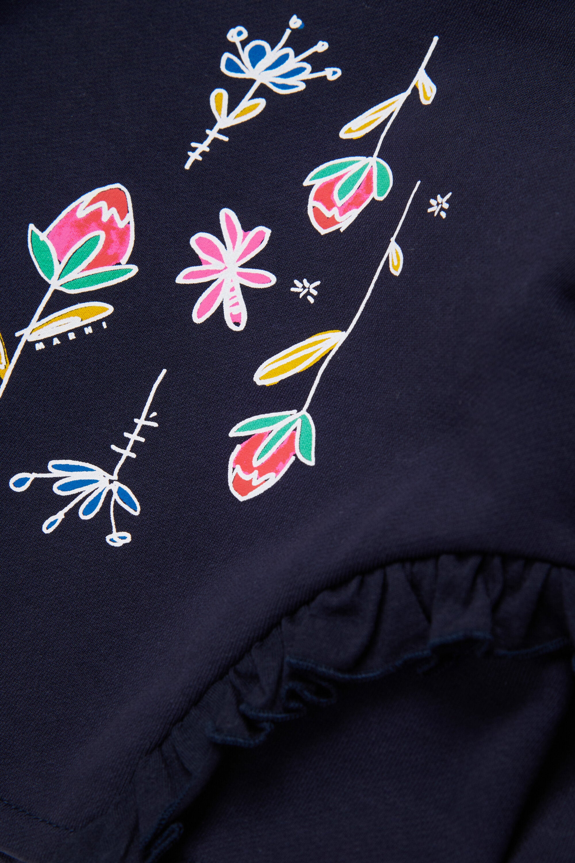 Nutcrackerのグラフィックをあしらったクルーネックのスウェットシャツ