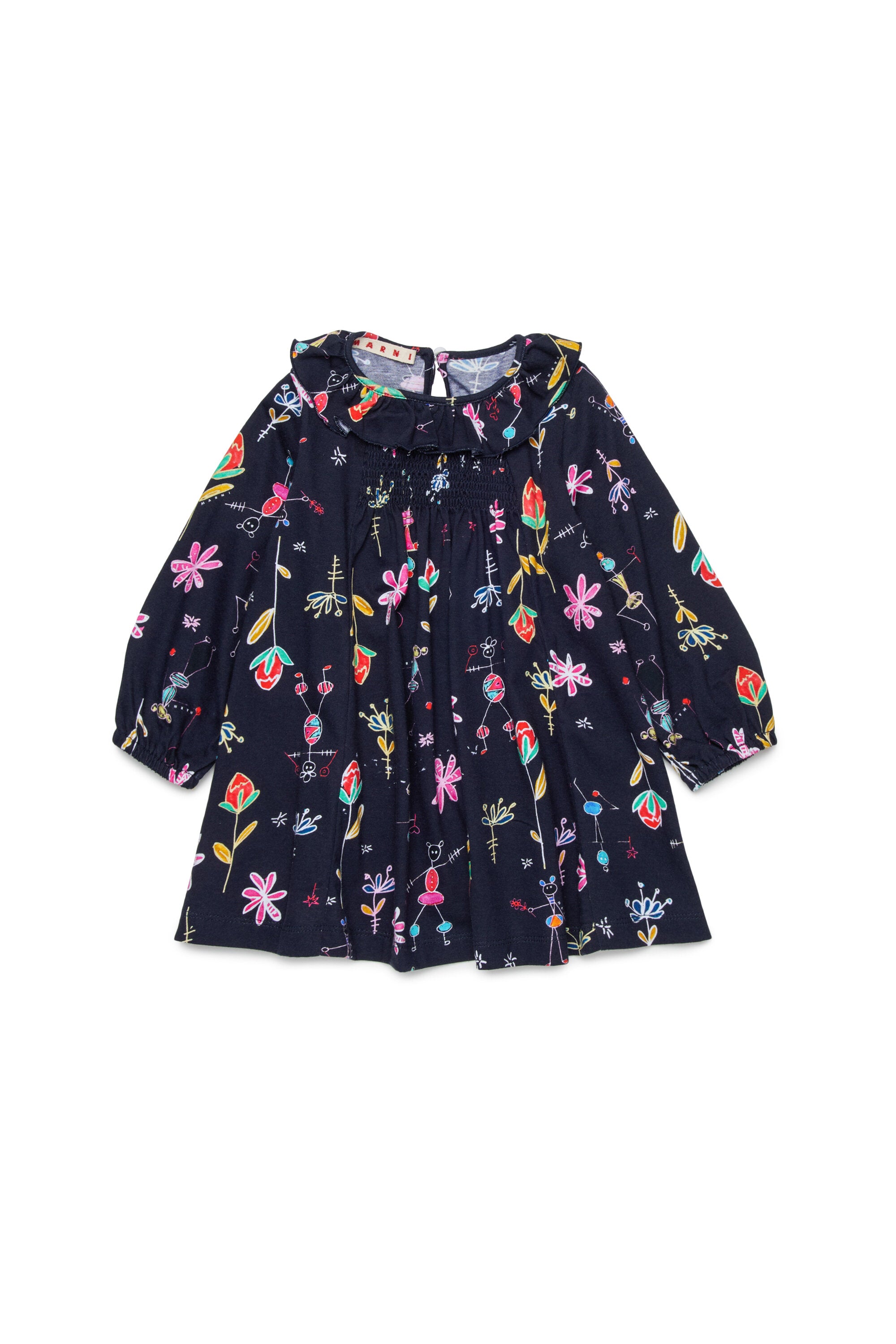 Nutcrackerの総柄ジャージーショートドレス