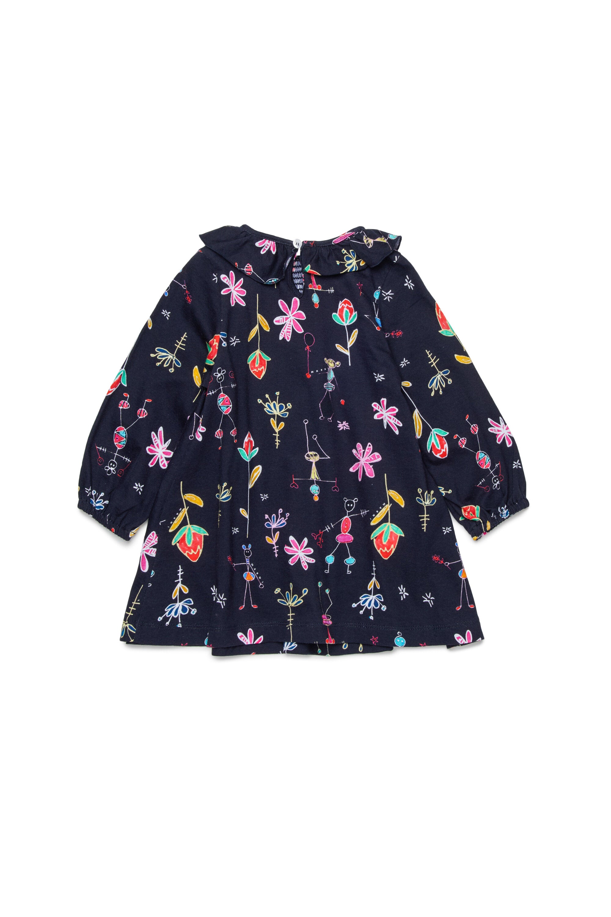 Nutcrackerの総柄ジャージーショートドレス