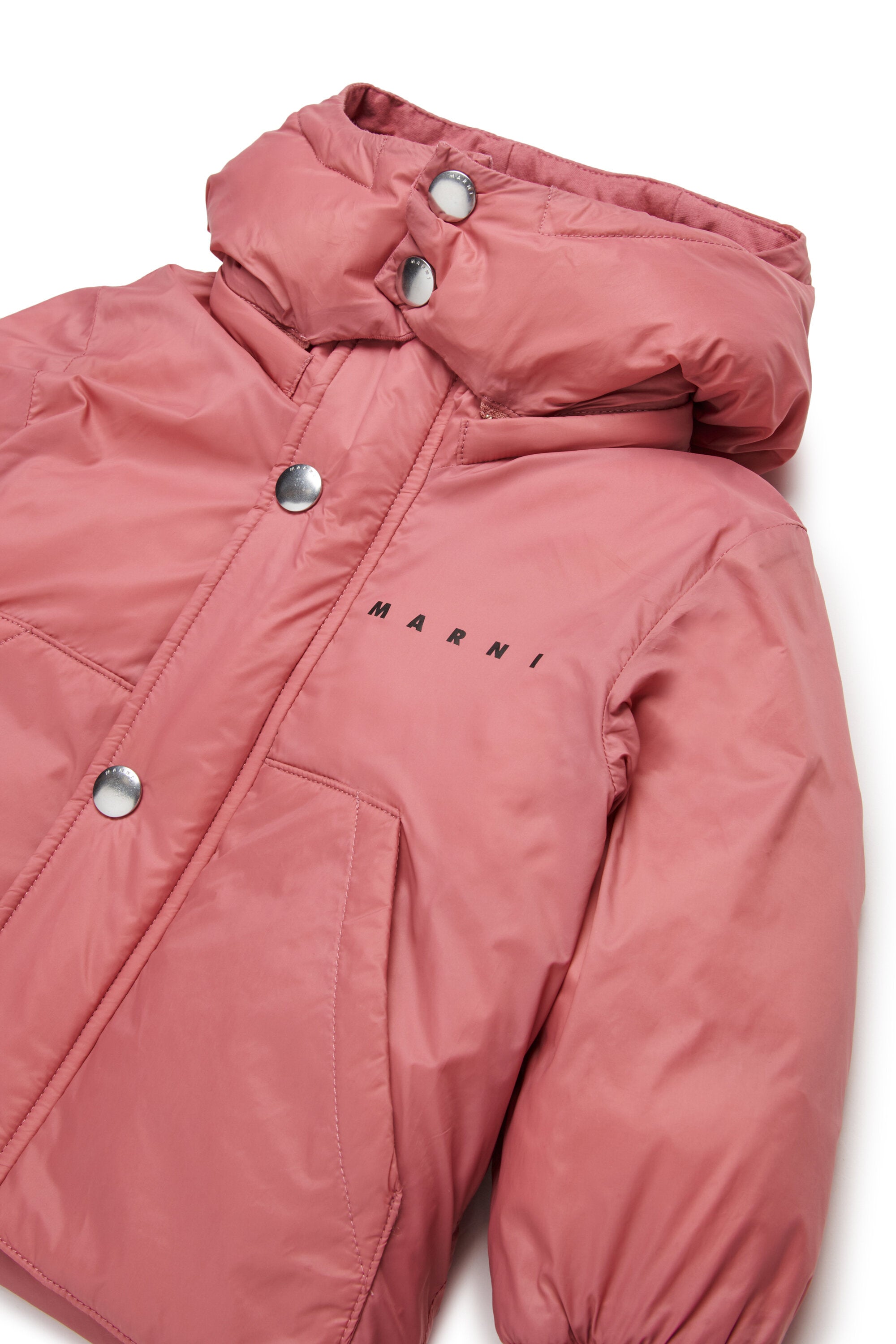 ロゴ入りフードジャケット