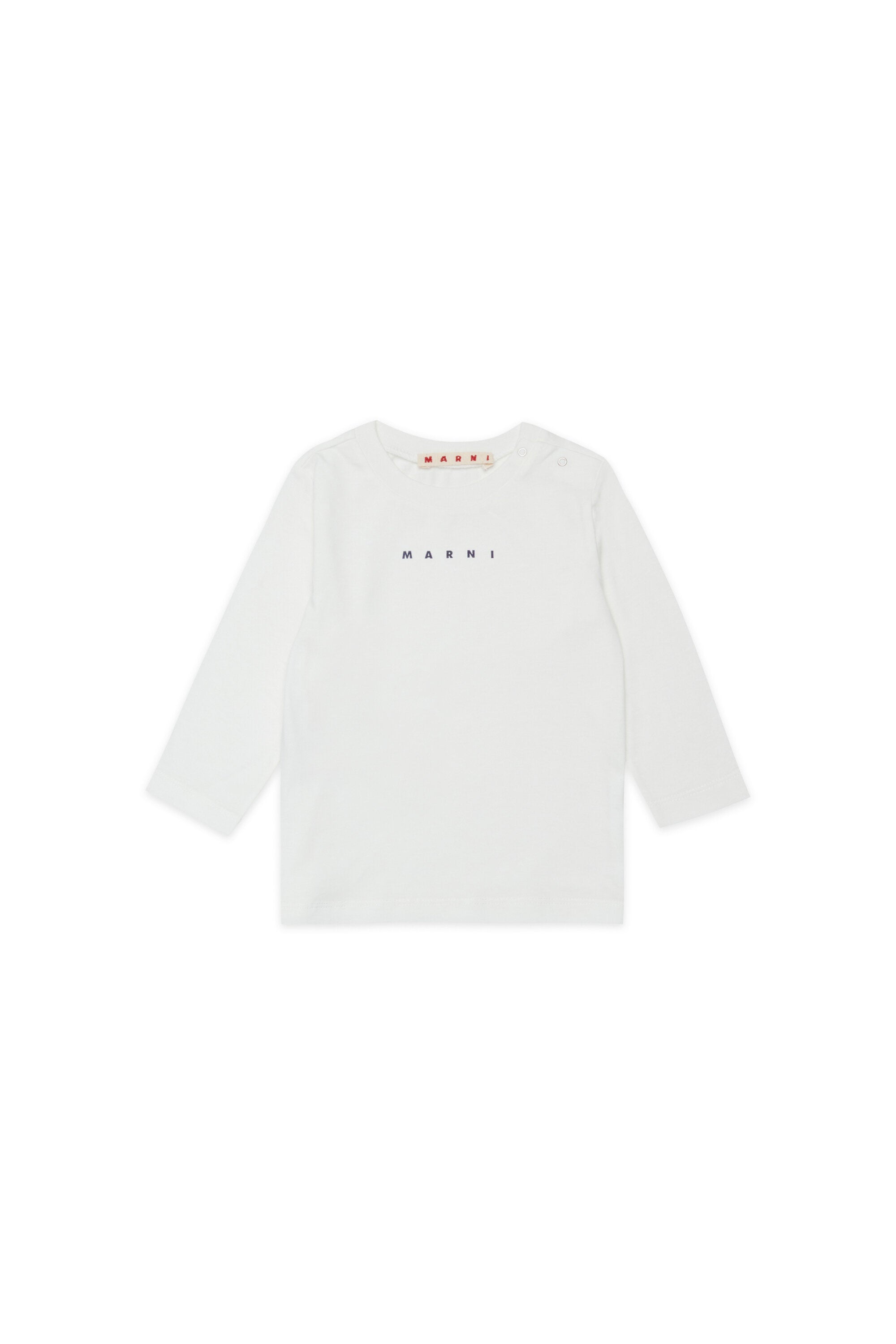 ロゴ入り長袖ジャージーTシャツ