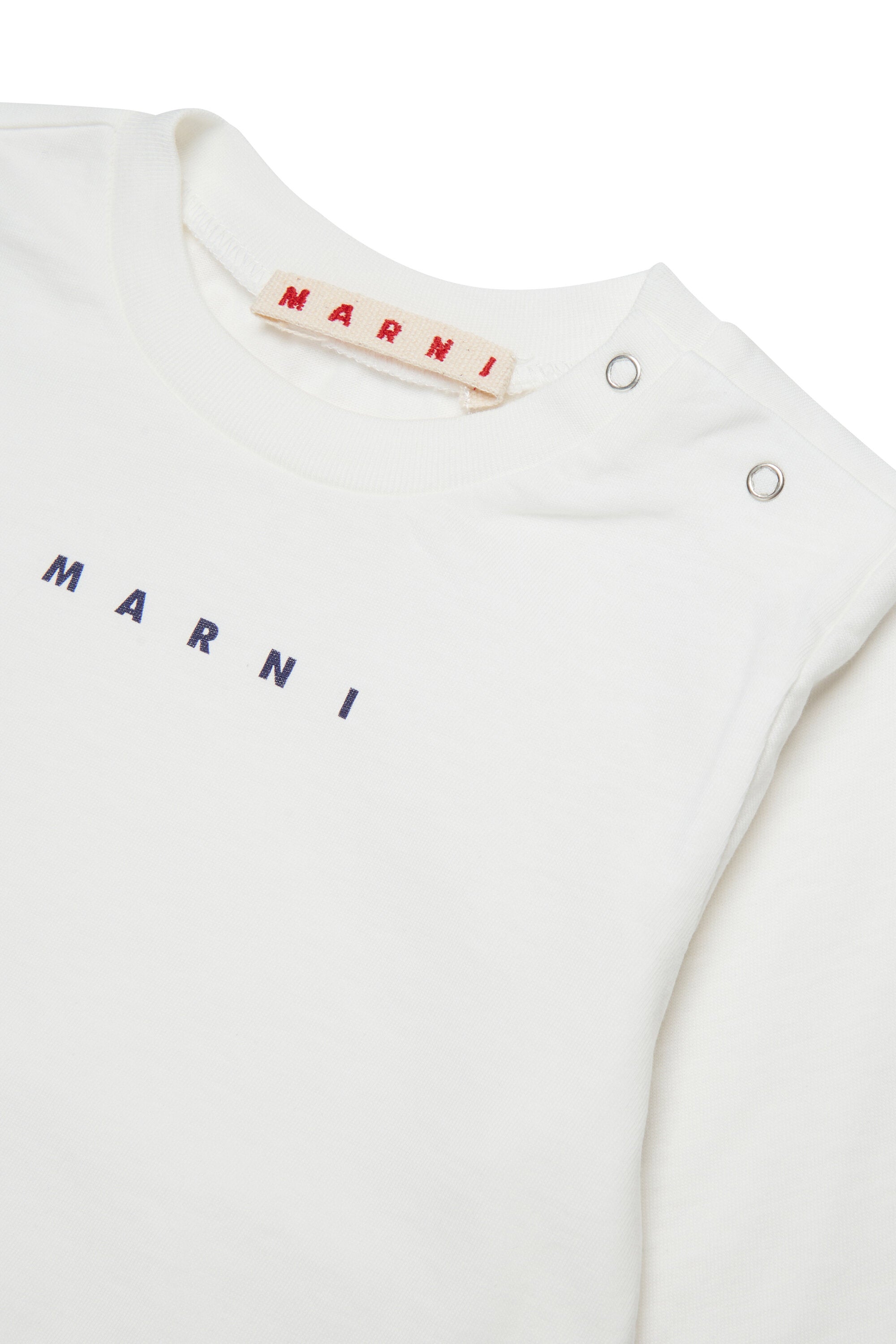 ロゴ入り長袖ジャージーTシャツ