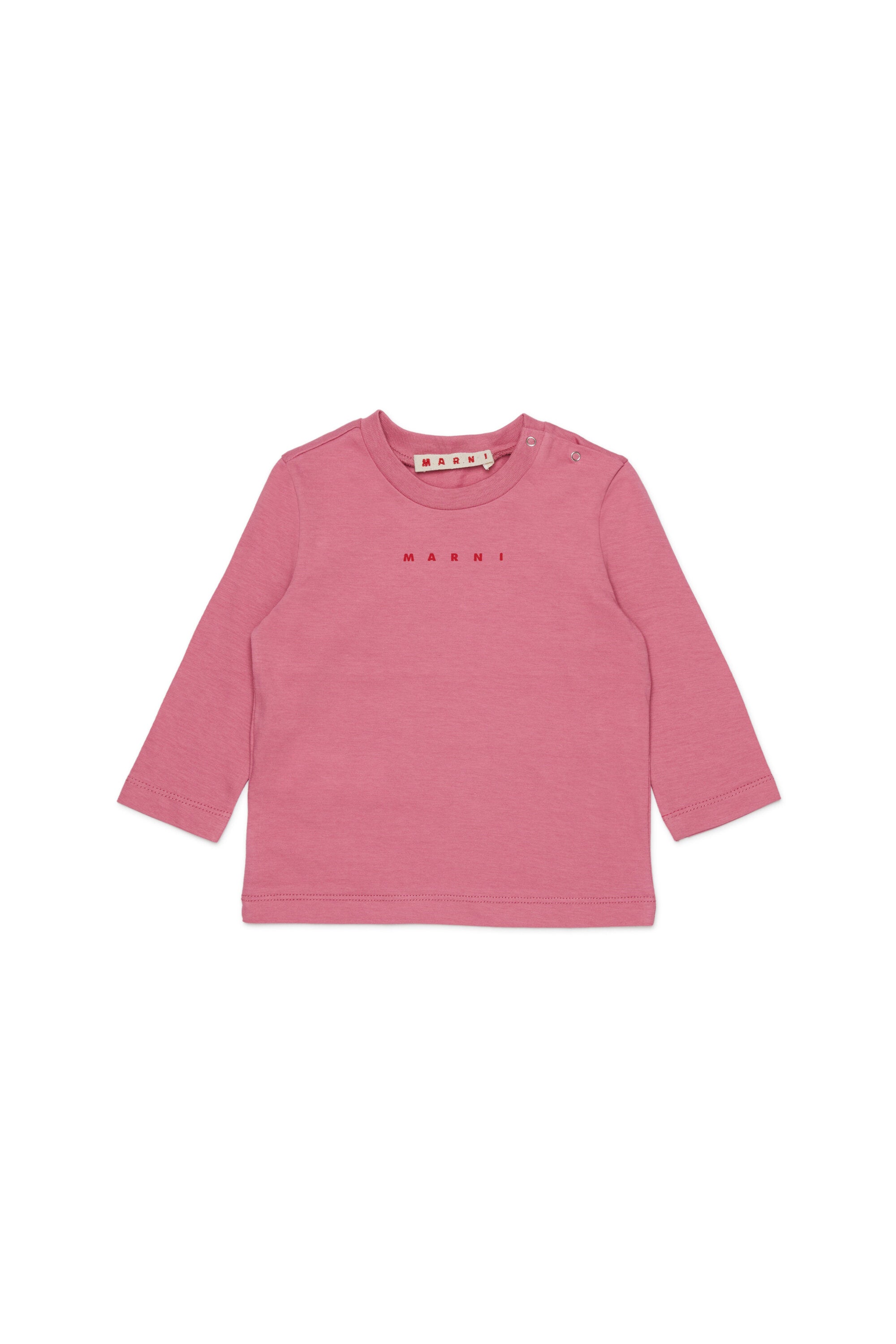 Long sleeves jersey T-shirt with logo