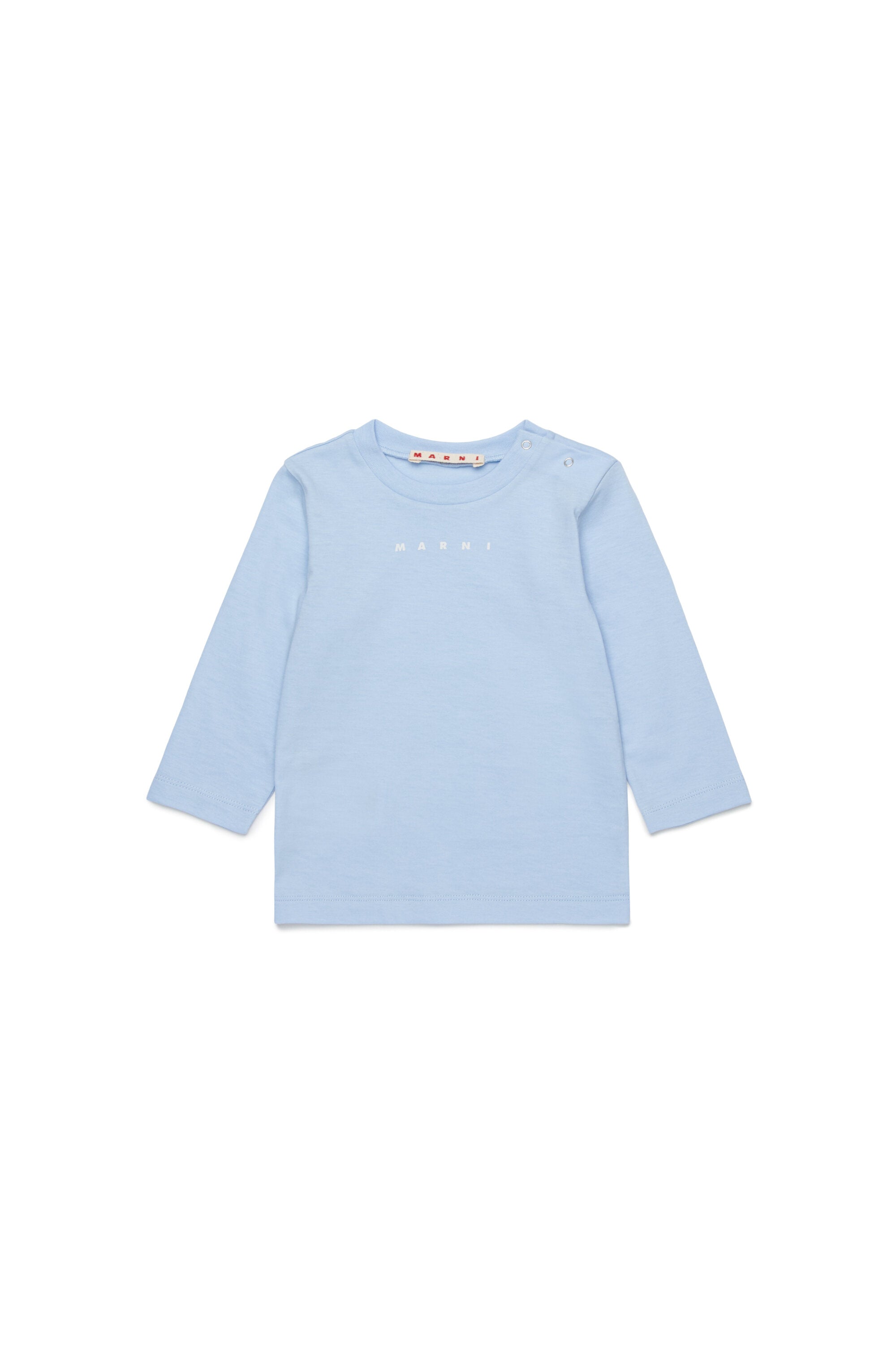 ロゴ入り長袖ジャージーTシャツ