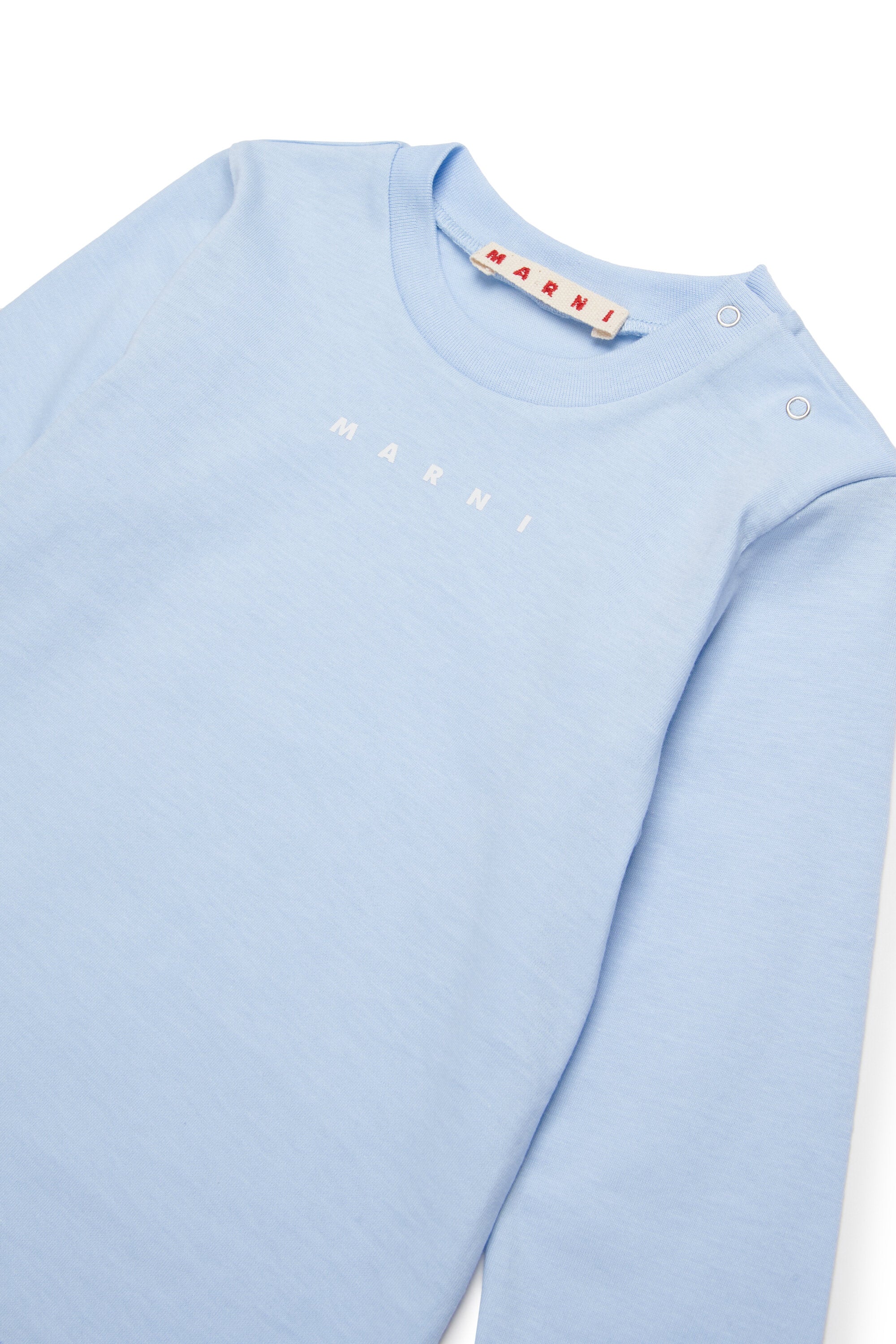 ロゴ入り長袖ジャージーTシャツ