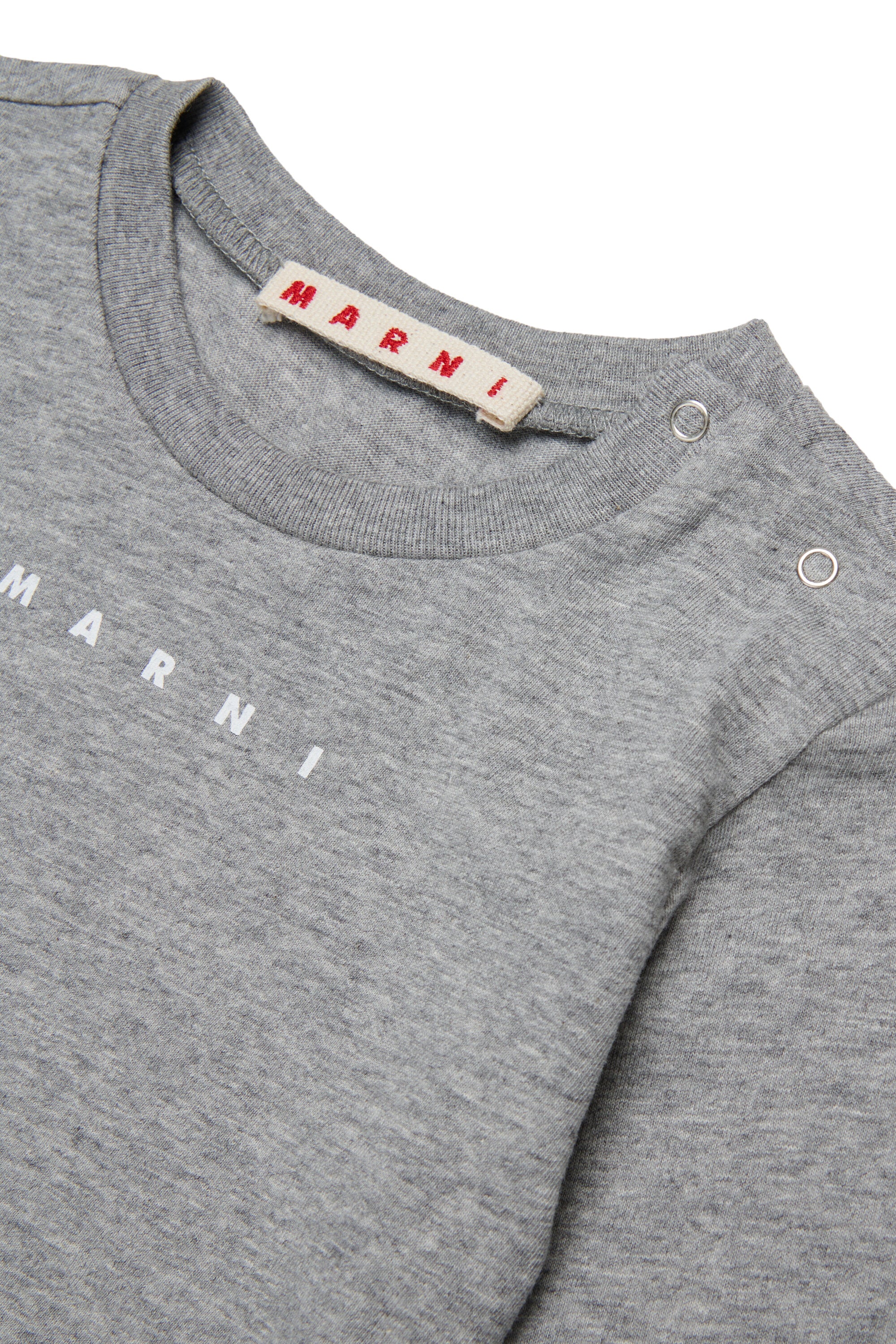 ロゴ入り長袖ジャージーTシャツ