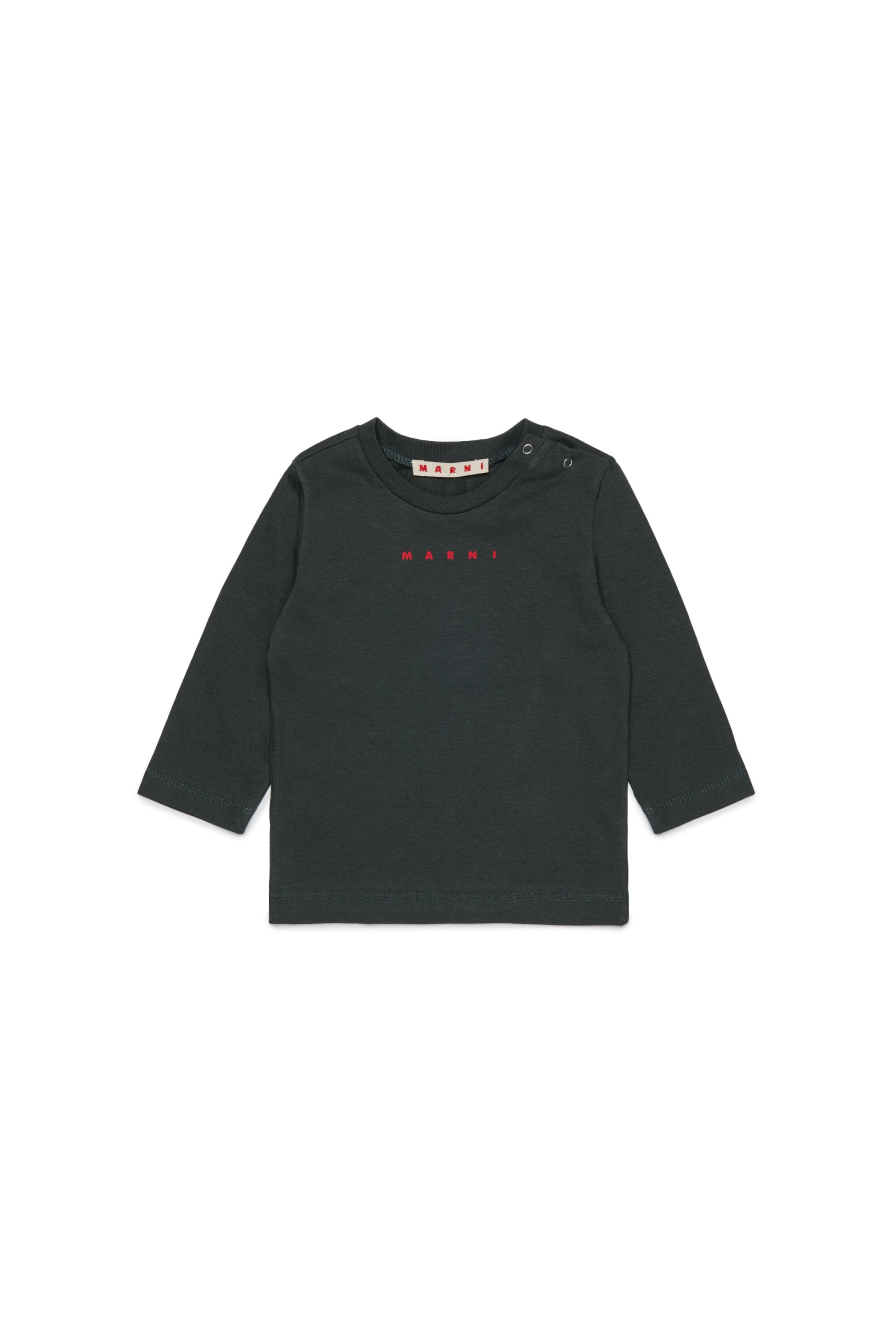 Long sleeves jersey T-shirt with logo