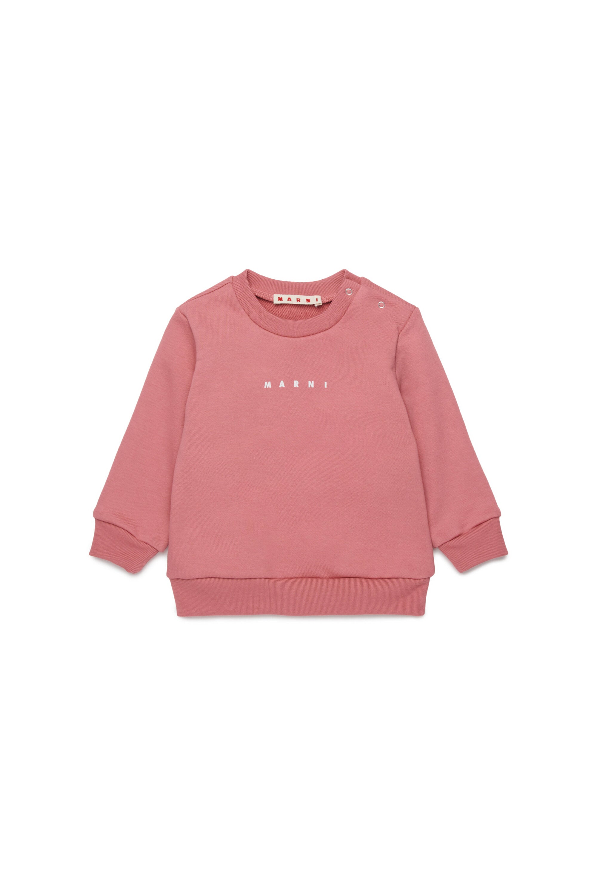 Marniロゴクルーネックスウェットシャツ