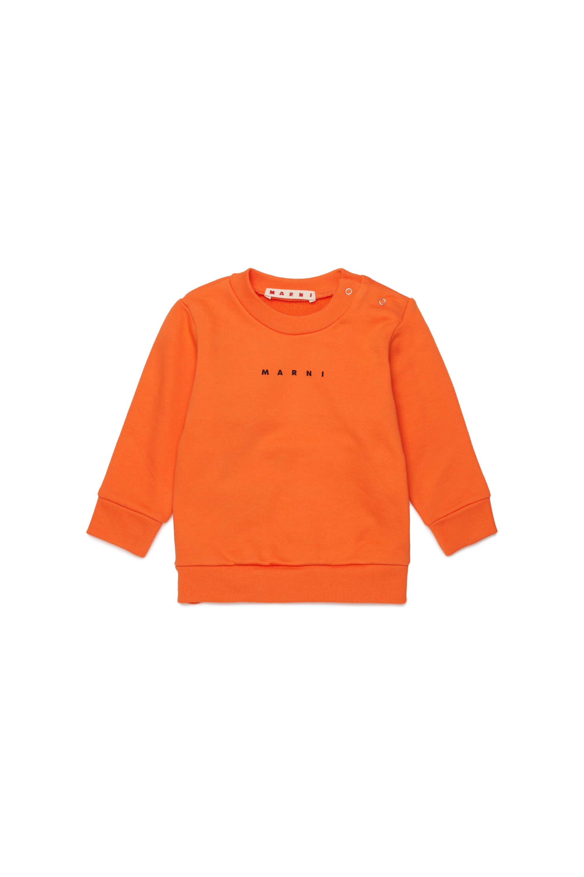 Marniロゴクルーネックスウェットシャツ