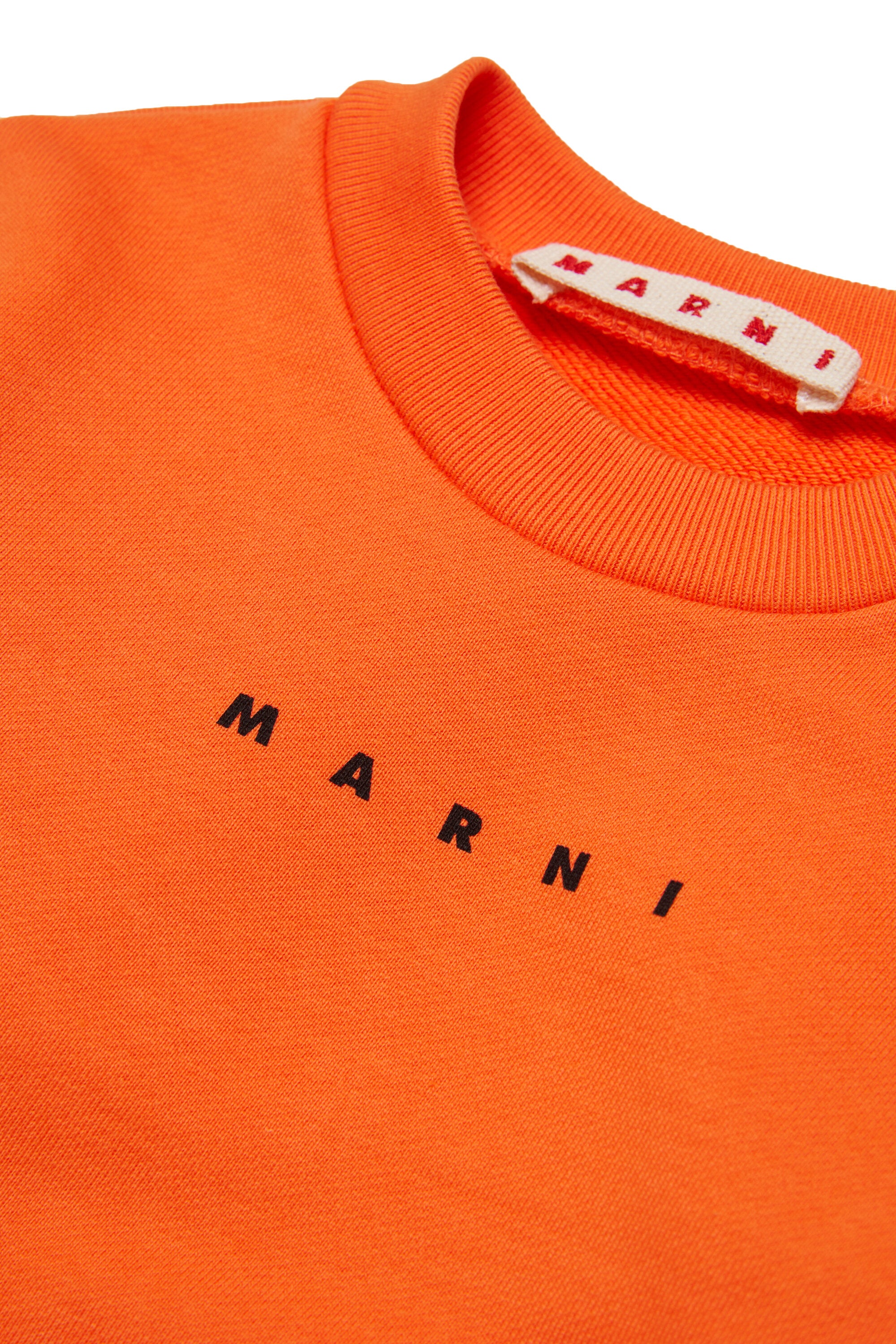 Marniロゴクルーネックスウェットシャツ