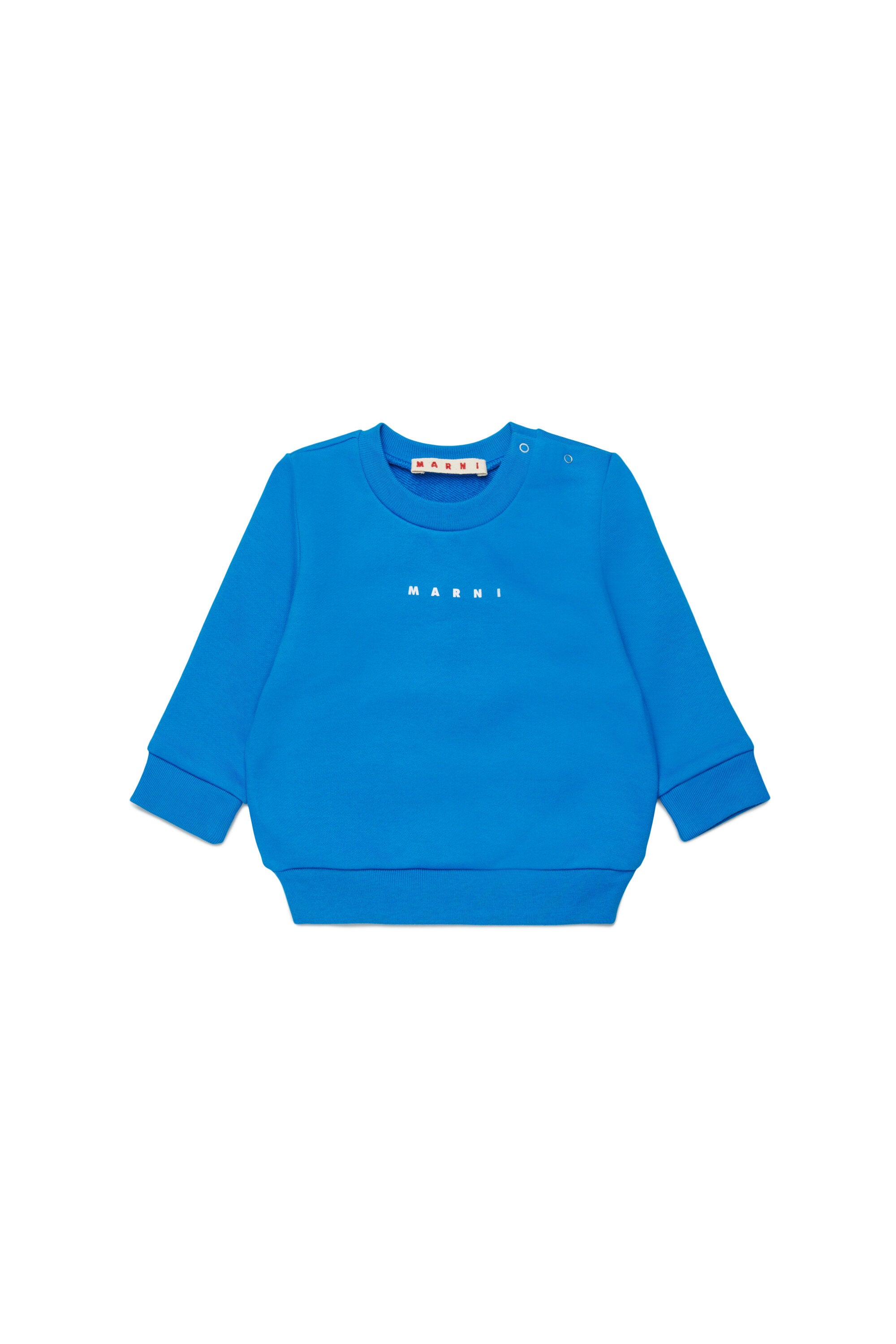 Marniロゴクルーネックスウェットシャツ