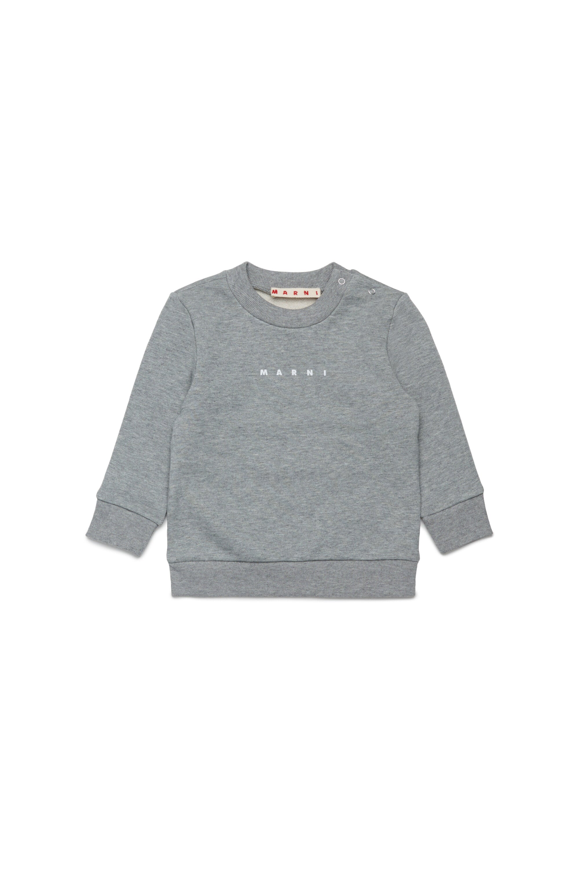Marniロゴクルーネックスウェットシャツ
