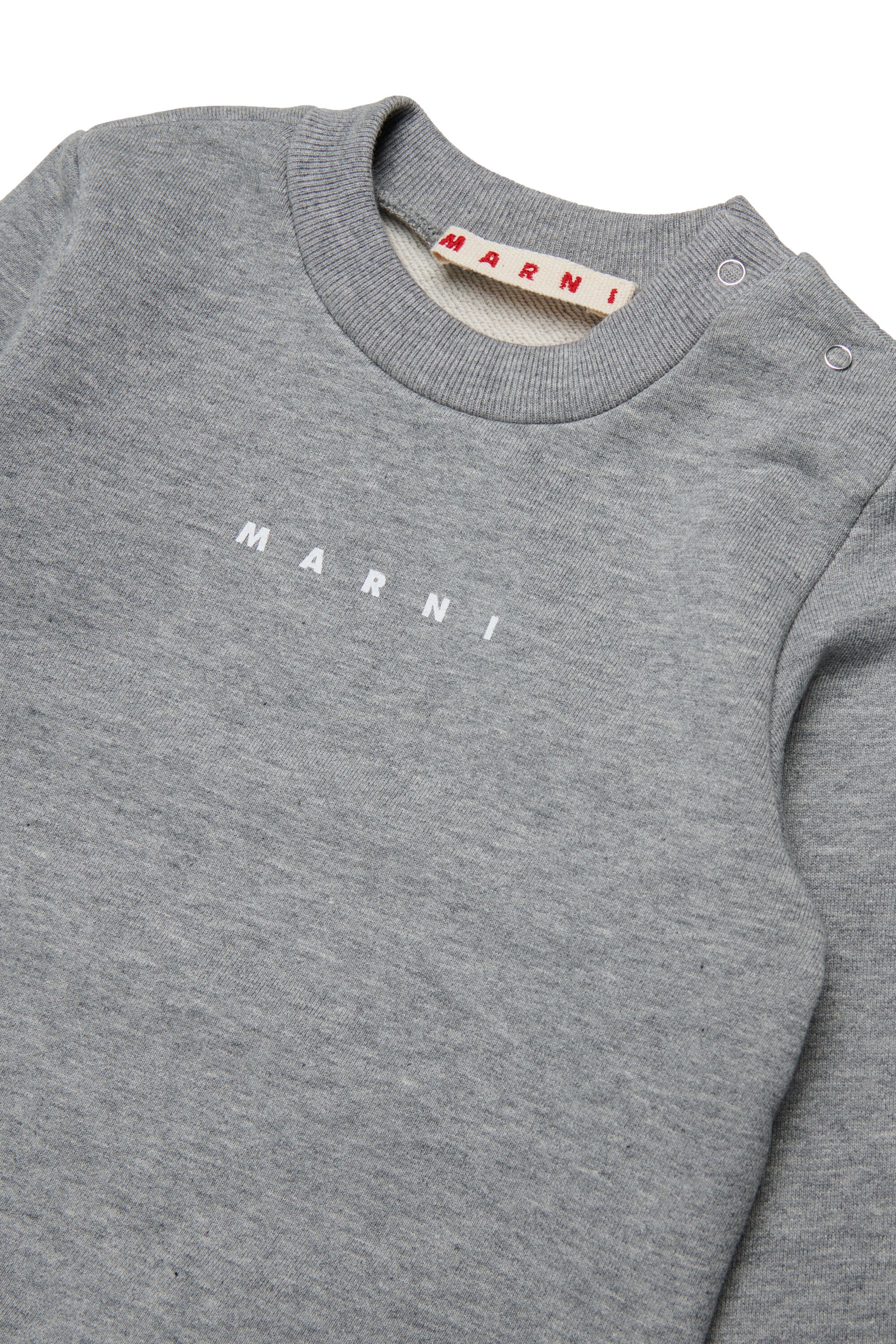 Marniロゴクルーネックスウェットシャツ