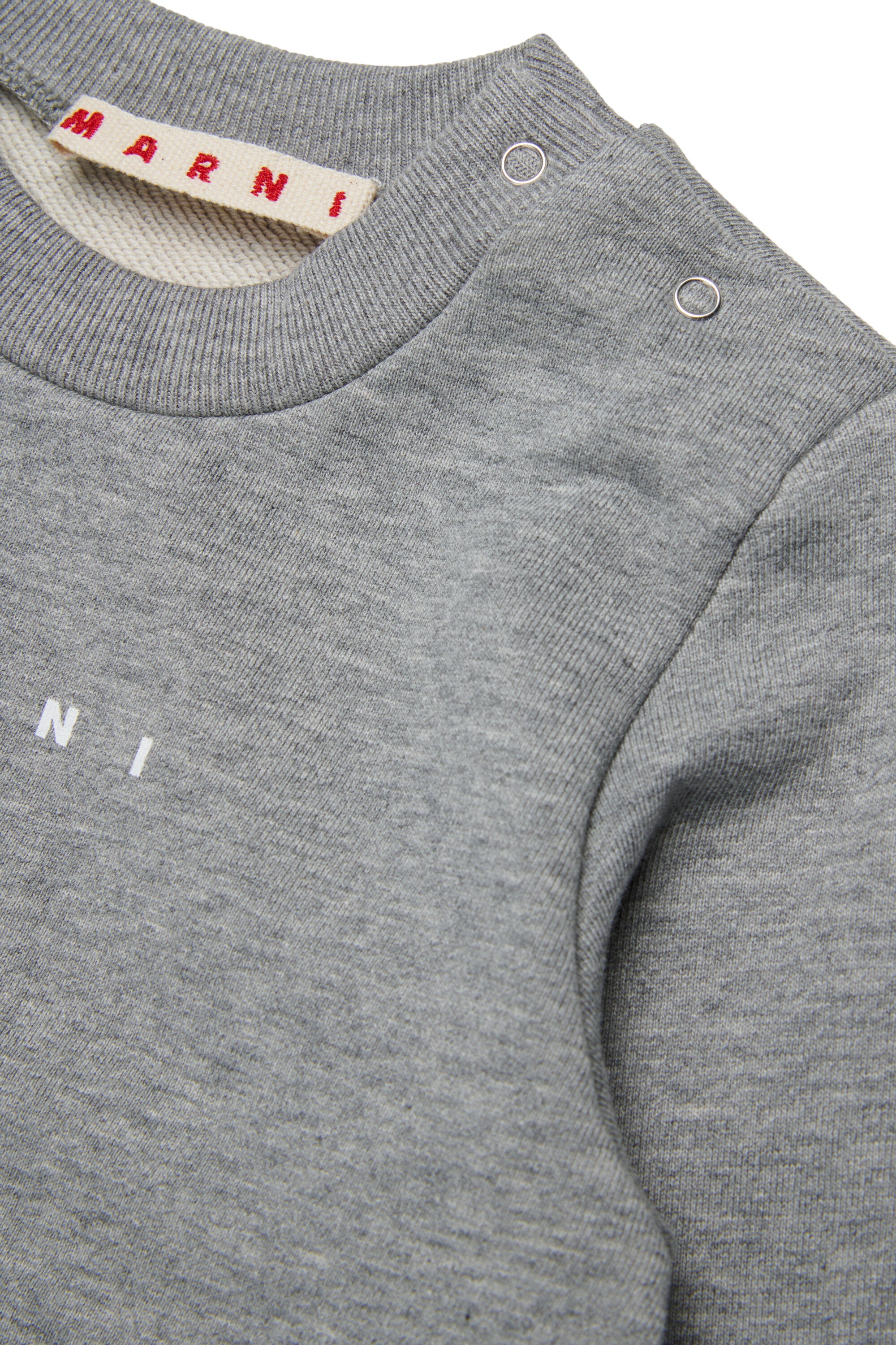 Marniロゴクルーネックスウェットシャツ