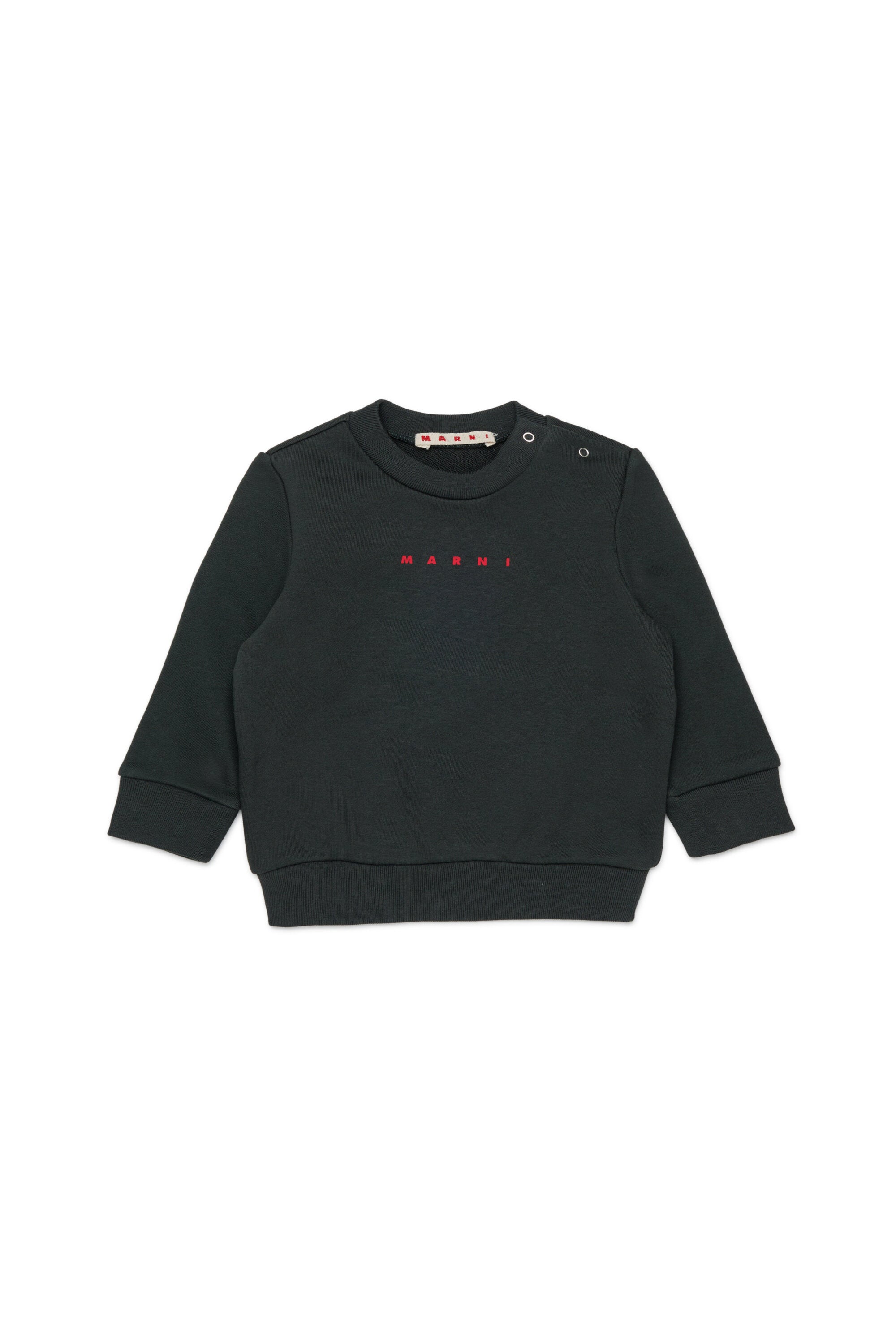 Marniロゴクルーネックスウェットシャツ