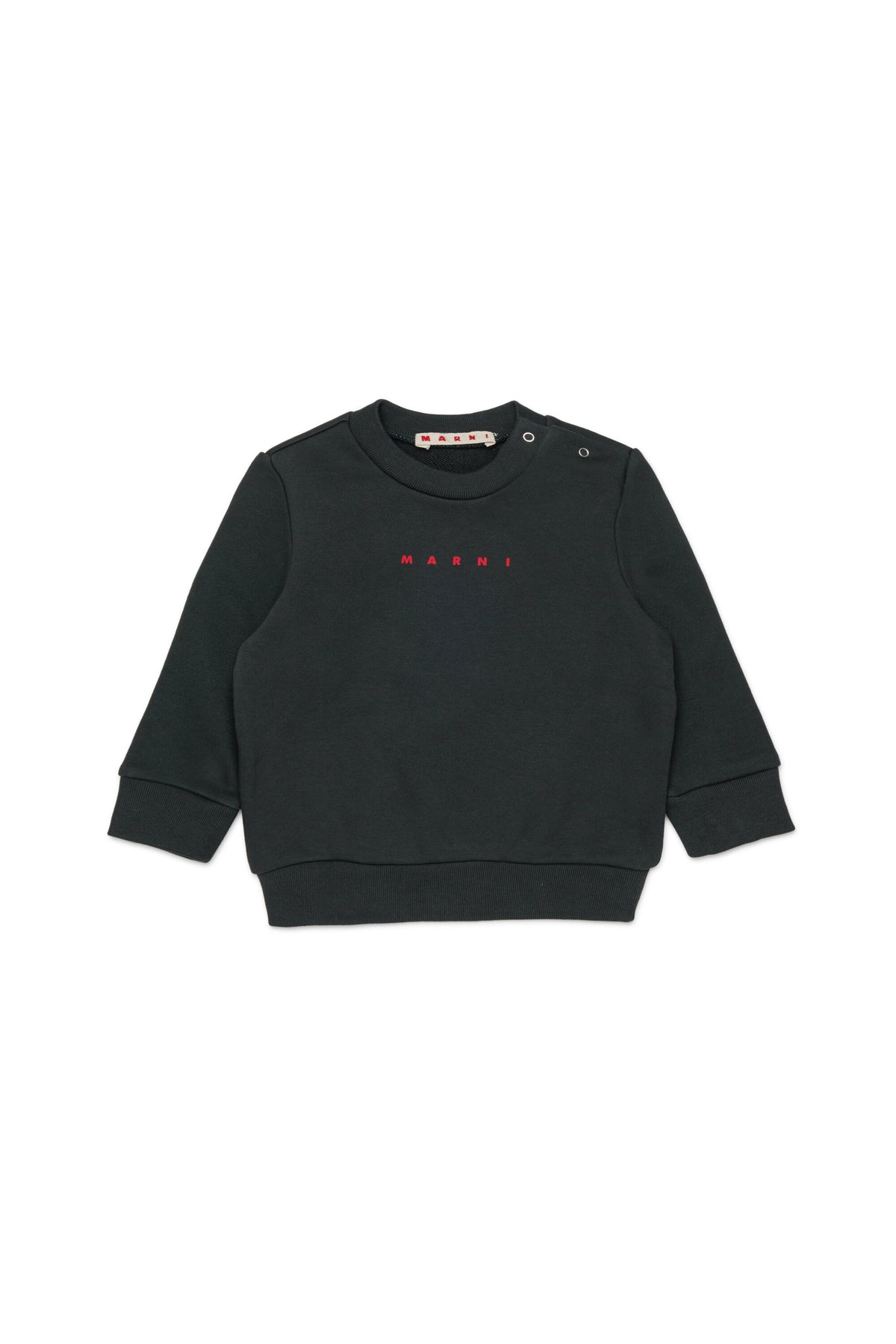 Marniロゴクルーネックスウェットシャツ