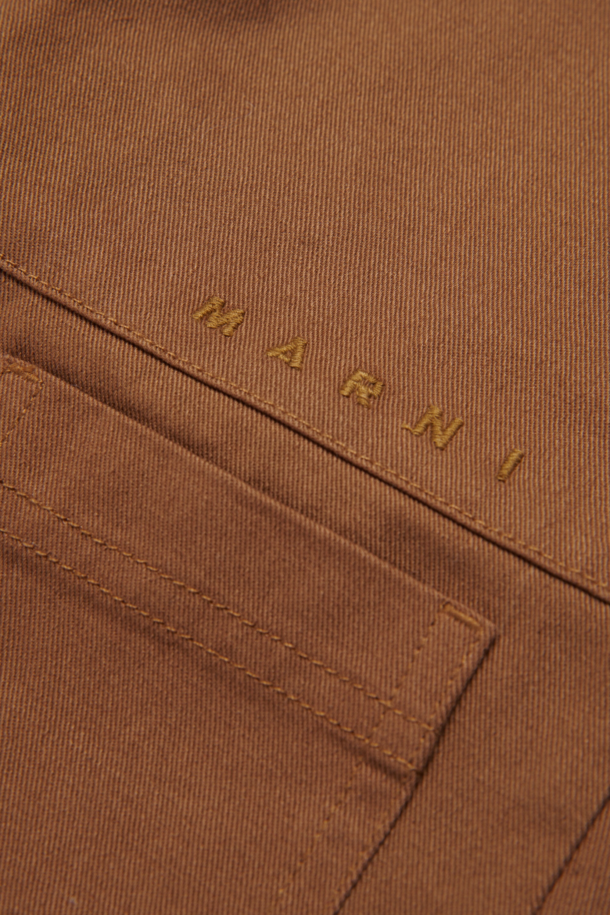 ポケット付きギャバジン・パンツ