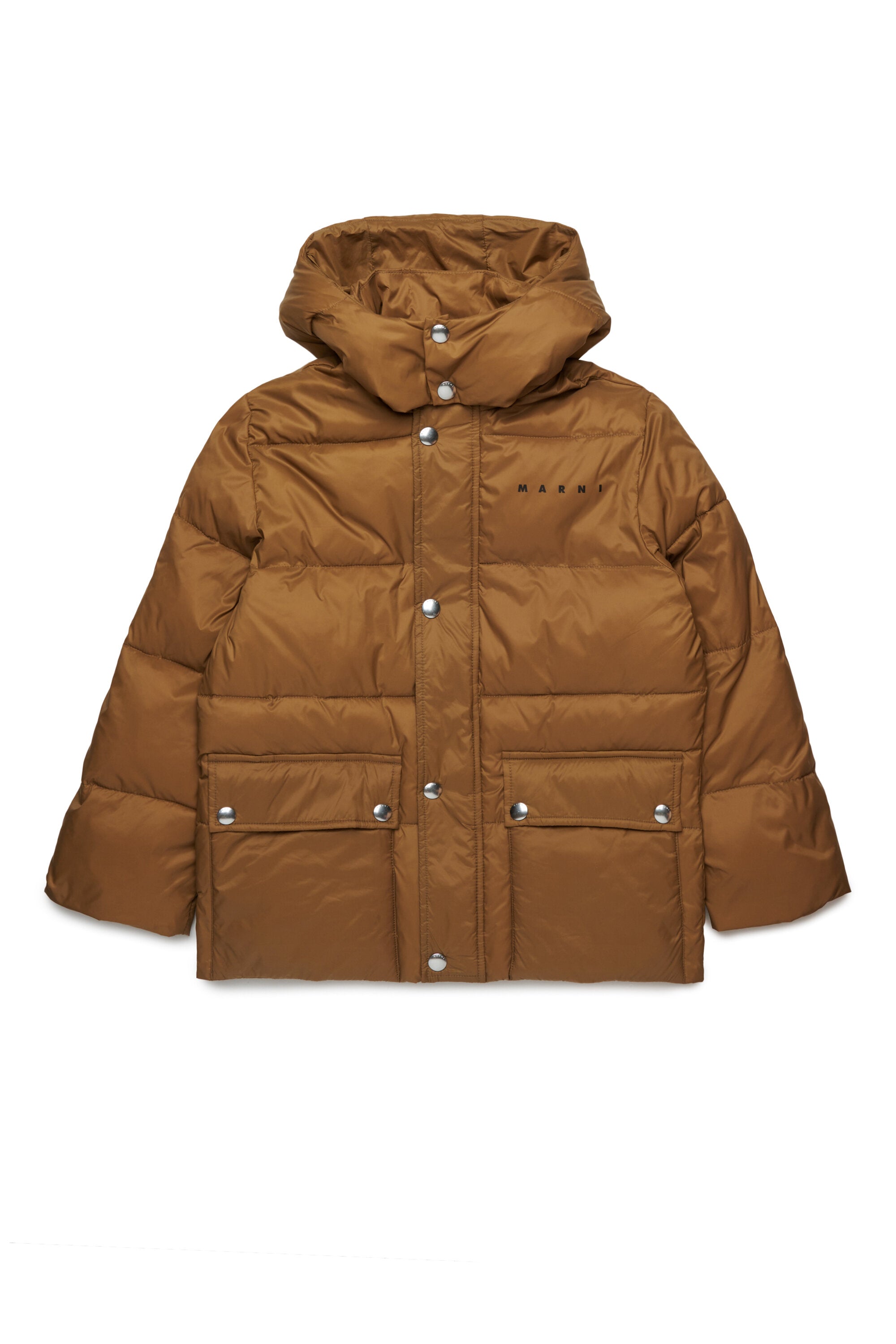 ロゴ入りフードジャケット