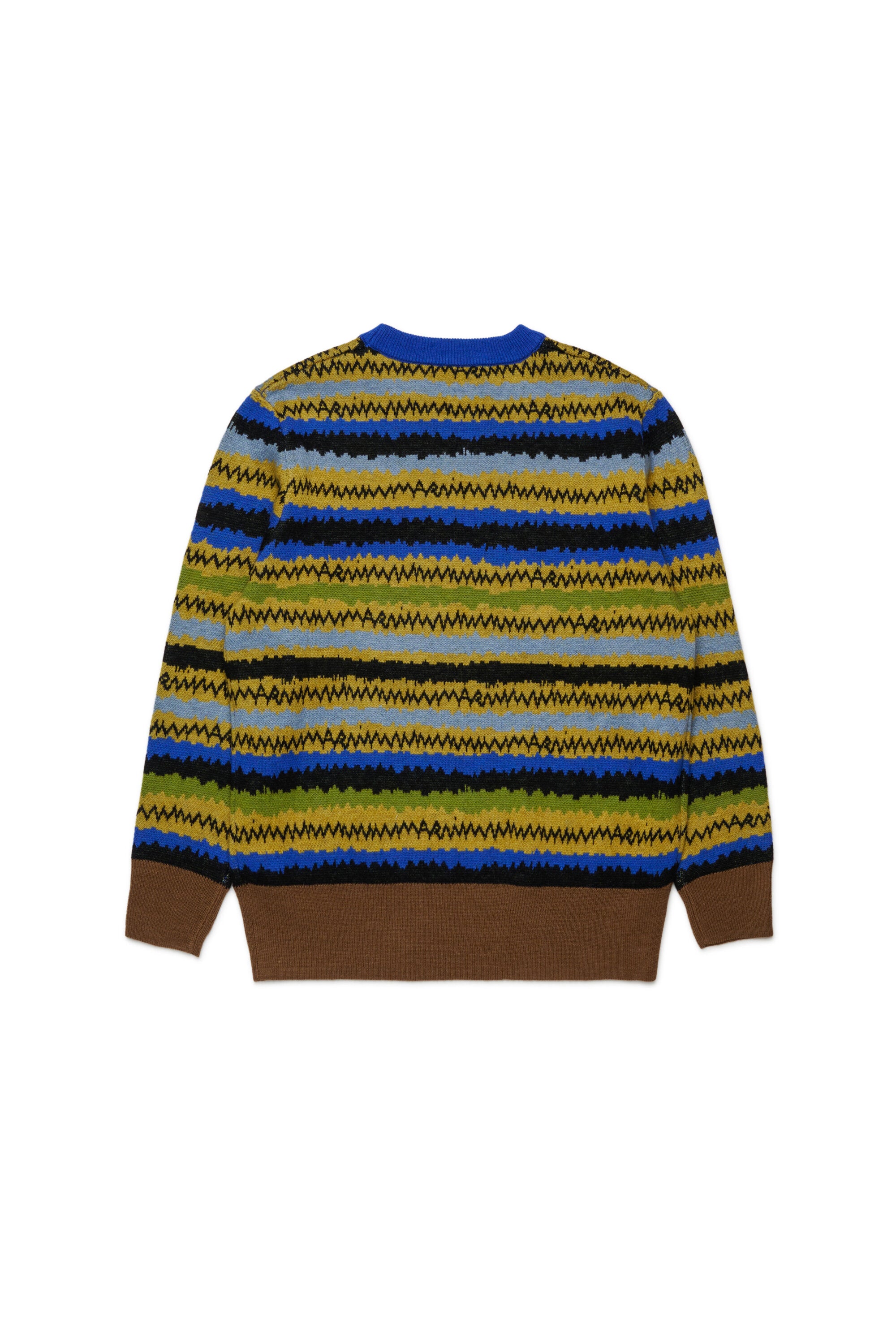 Rock Doll総柄ウール混プルオーバー