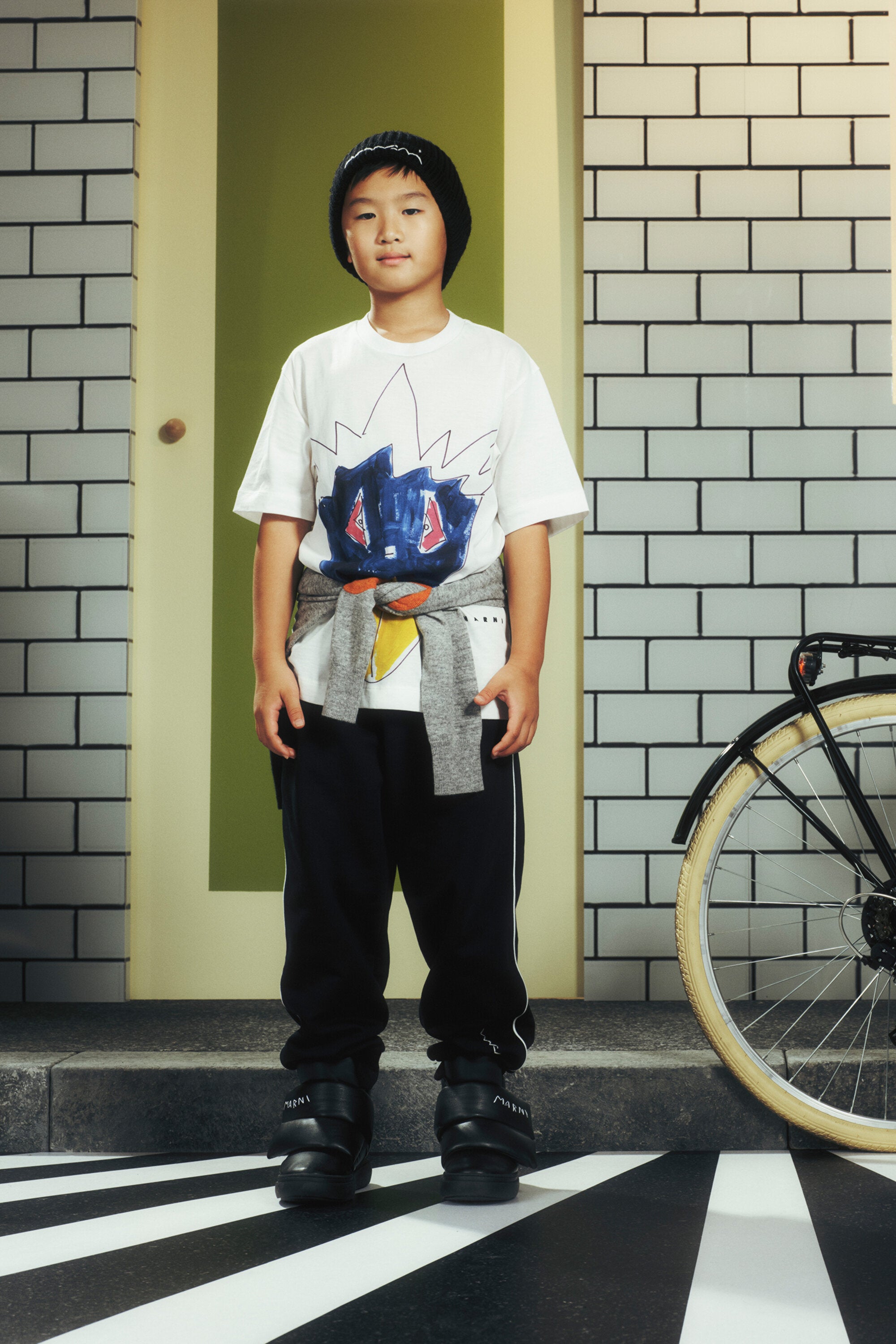 Jungle・グラフィック・ジャージーTシャツ