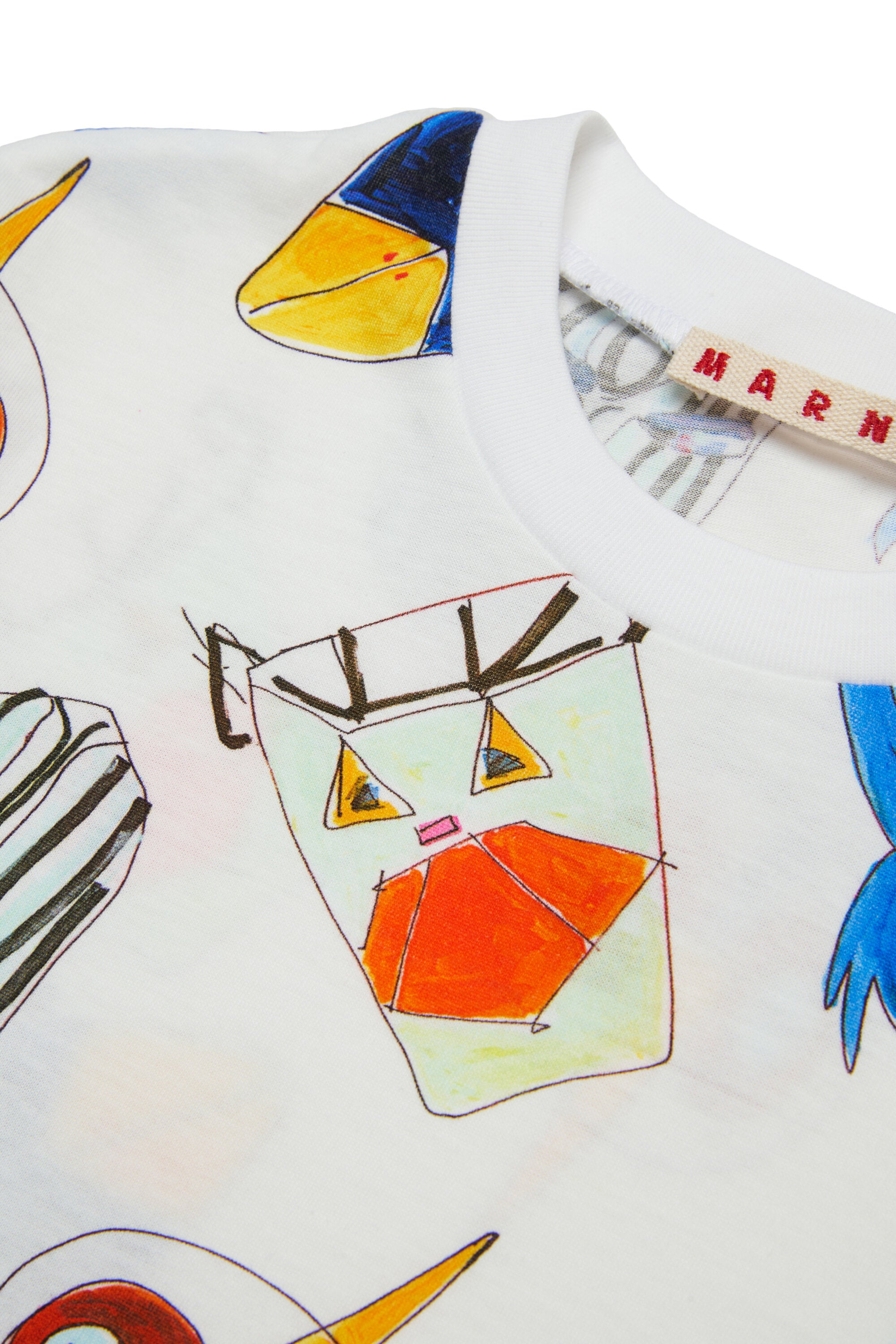 Jungle allover graphic jersey T-shirt