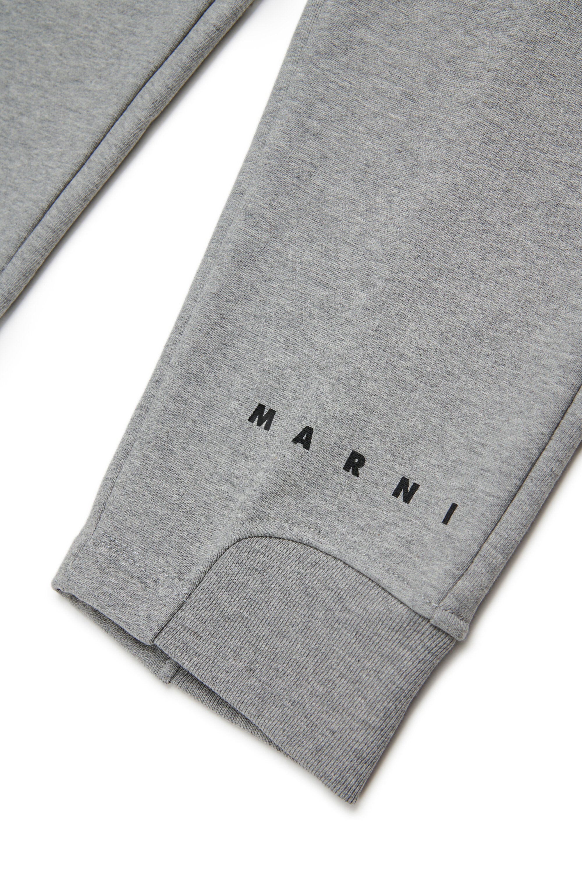 足首に伸縮性のある袖口のフリース・ジョガー・パンツ