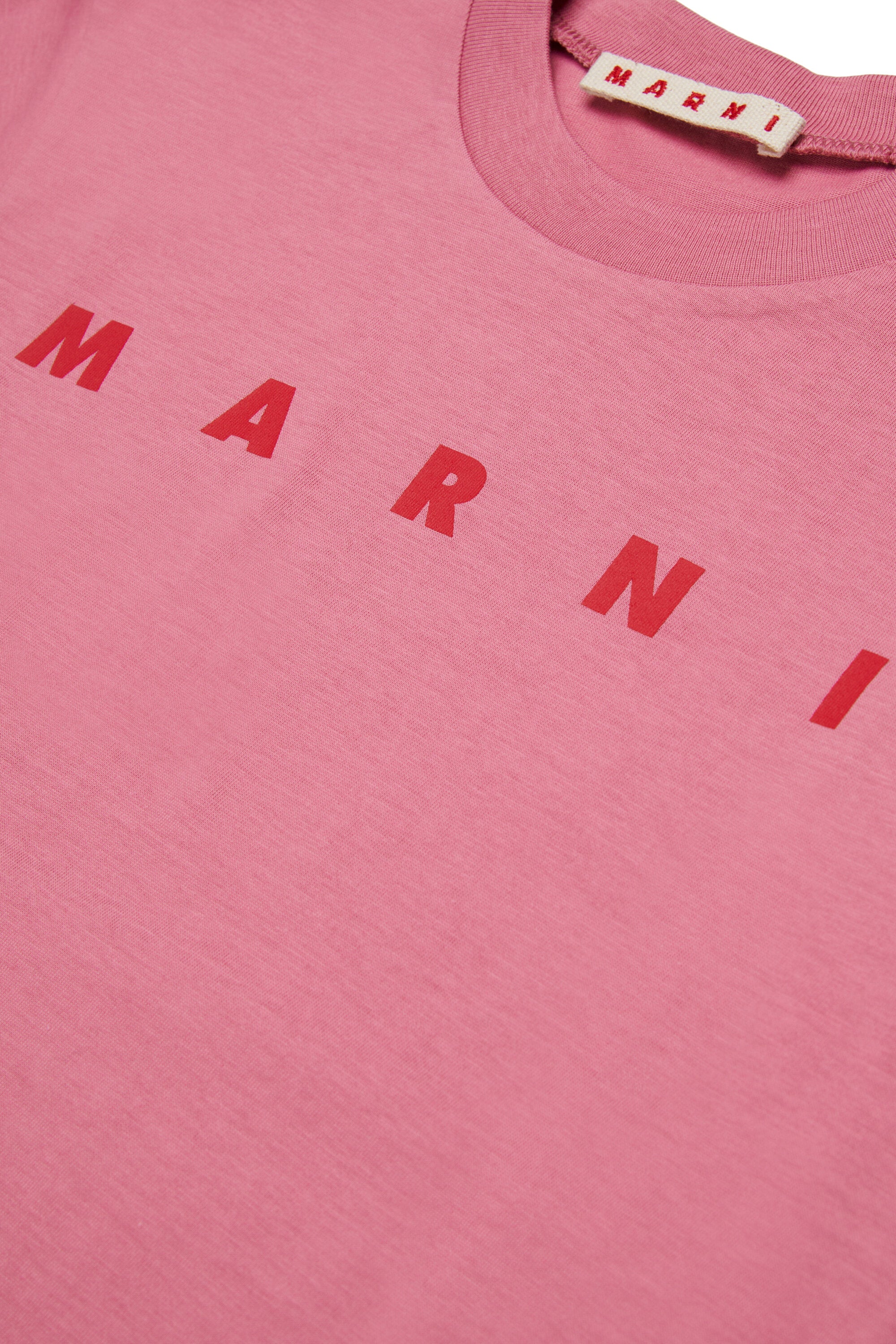 Marni・ロゴ・ジャージーTシャツ