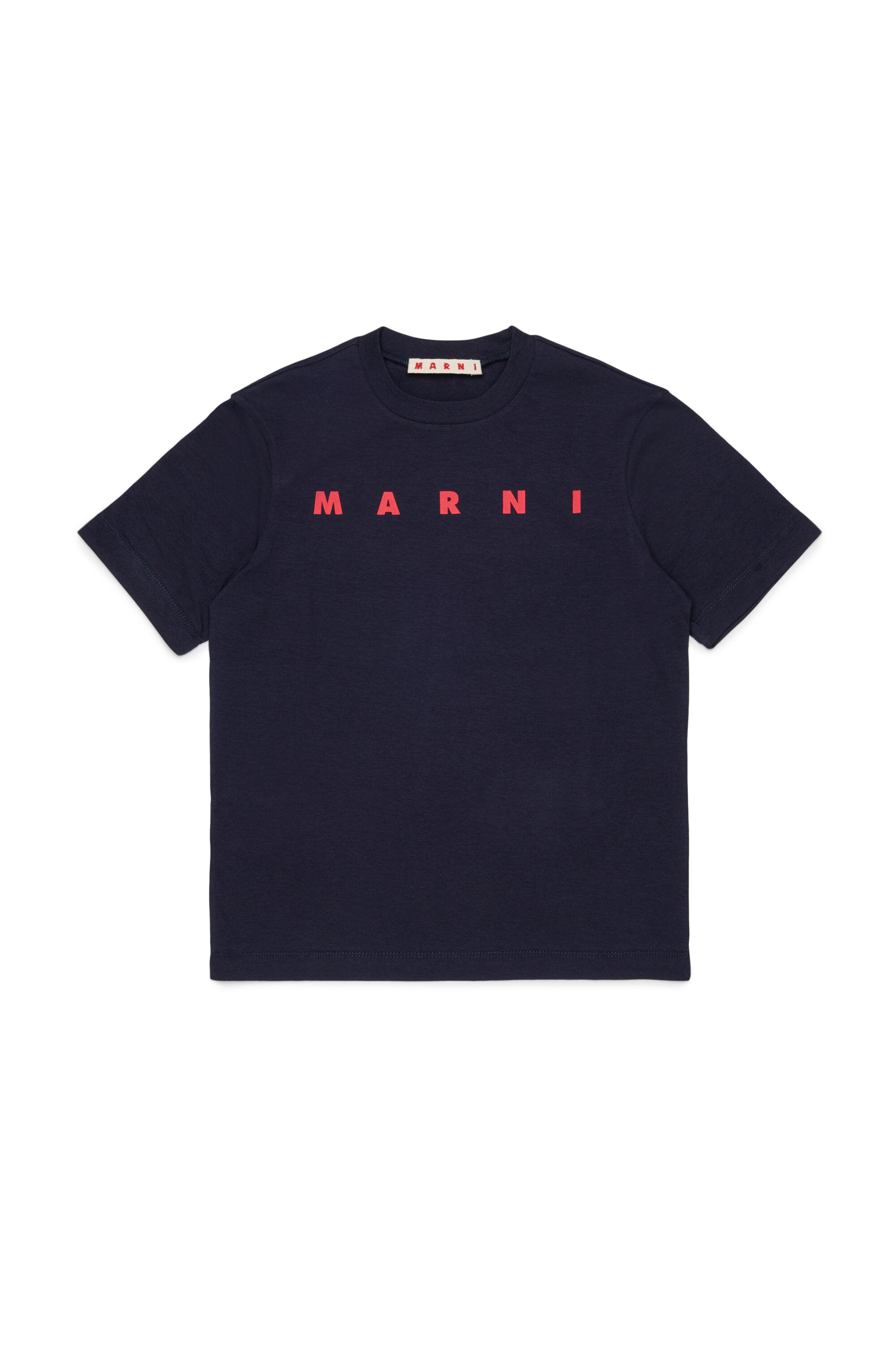 Marni・ロゴ・ジャージーTシャツ
