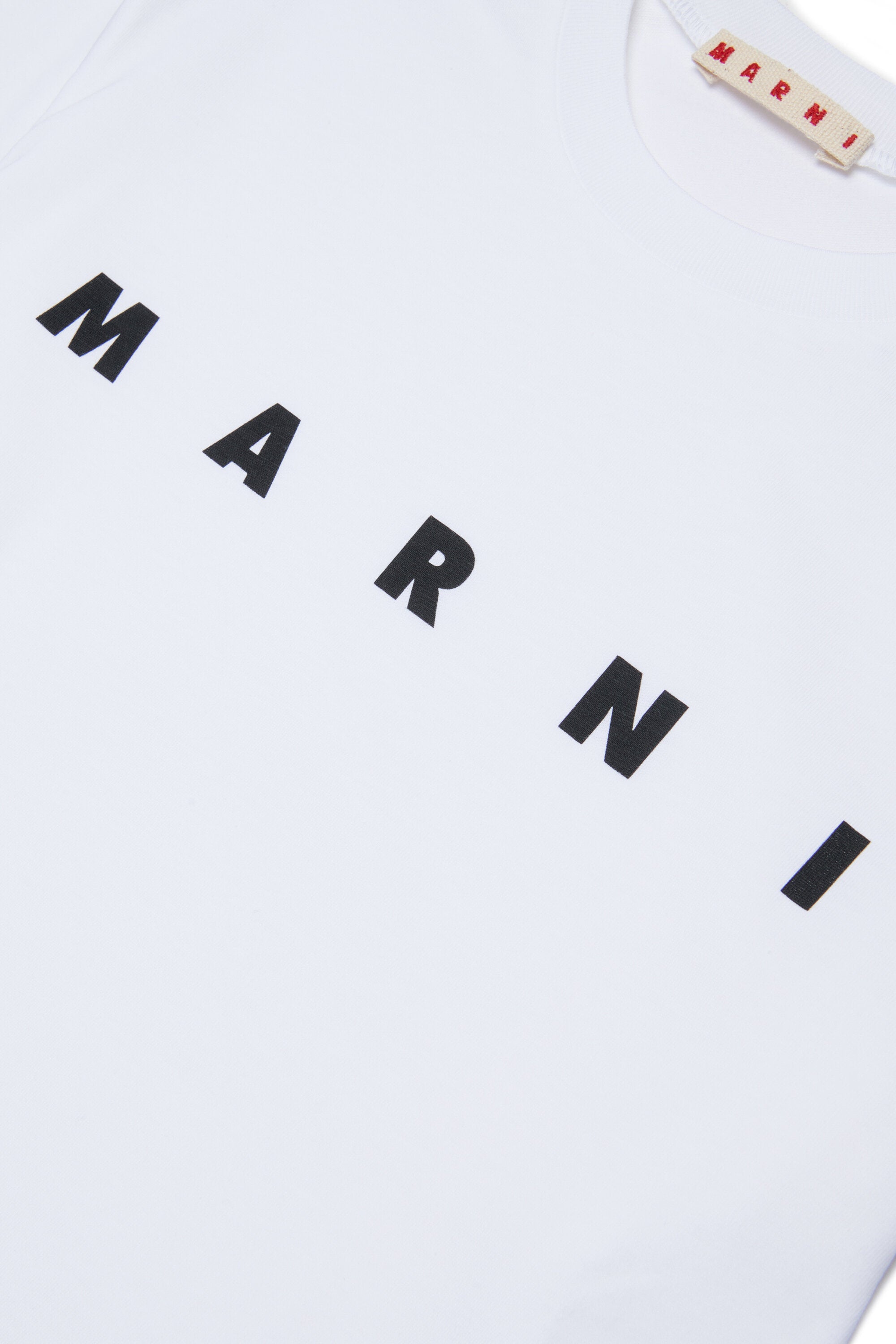 Long sleeves jersey T-shirt with Marni logo
