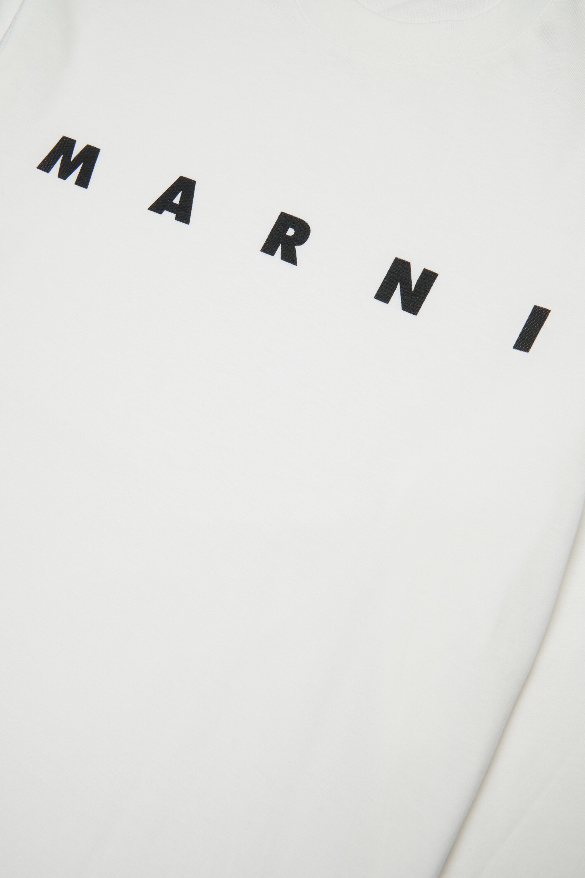 Marni・ロゴ入り長袖ジャージーTシャツ