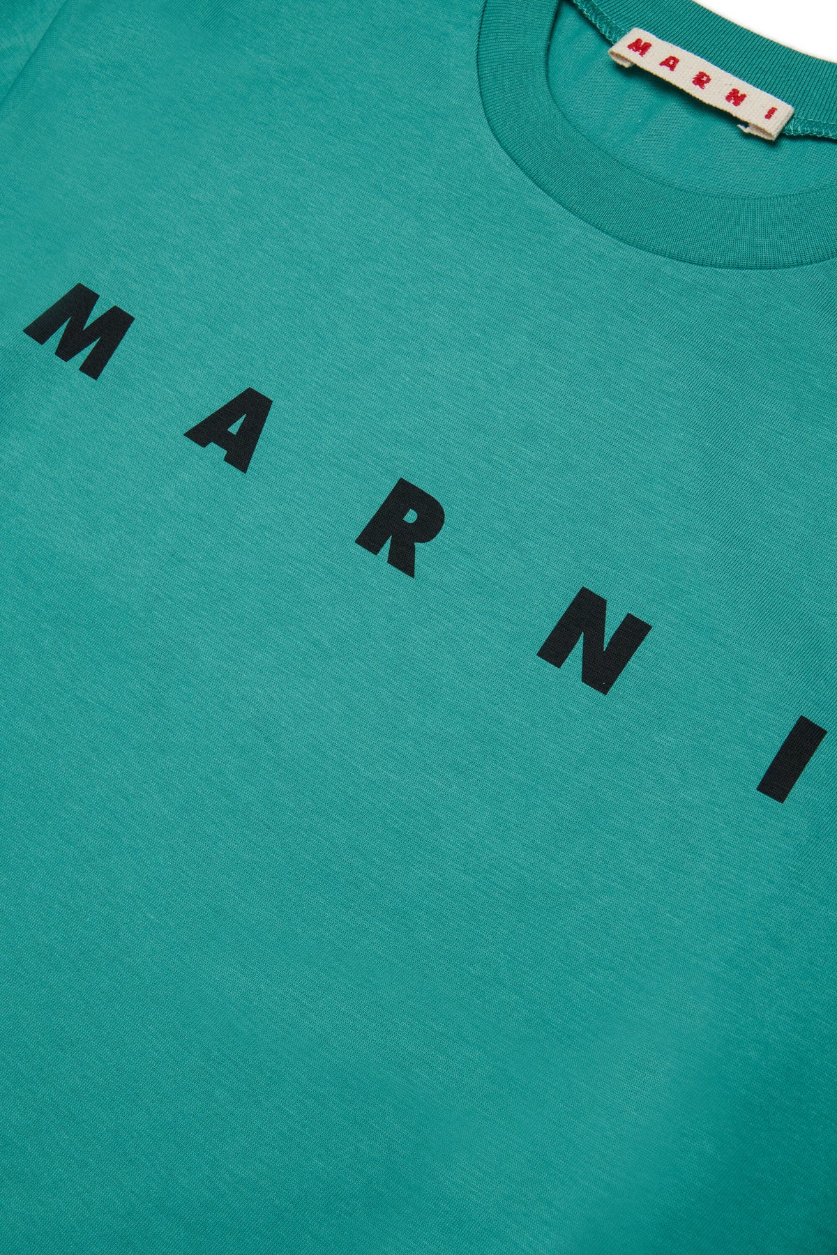 Long sleeves jersey T-shirt with Marni logo