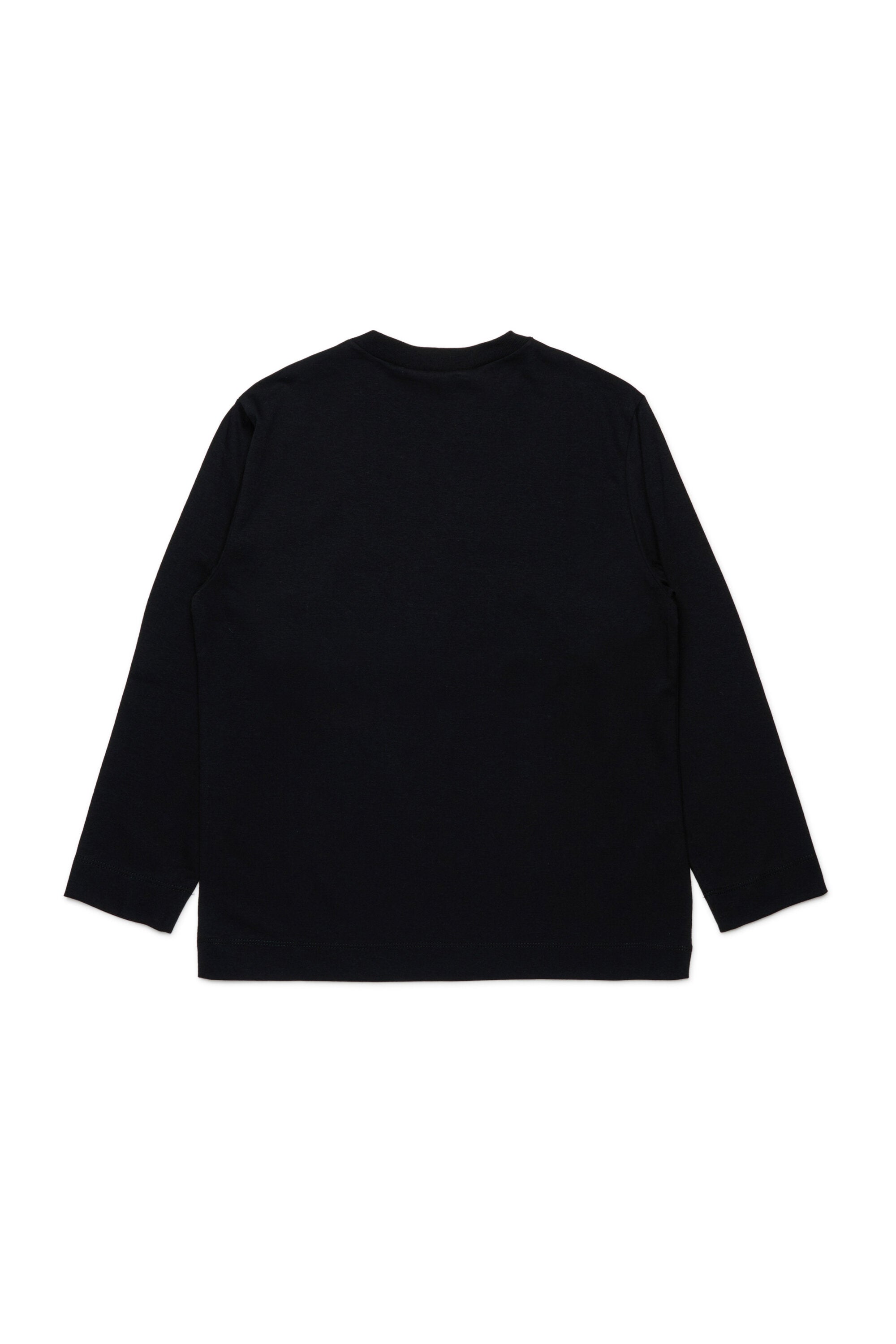 Marni・ロゴ入り長袖ジャージーTシャツ