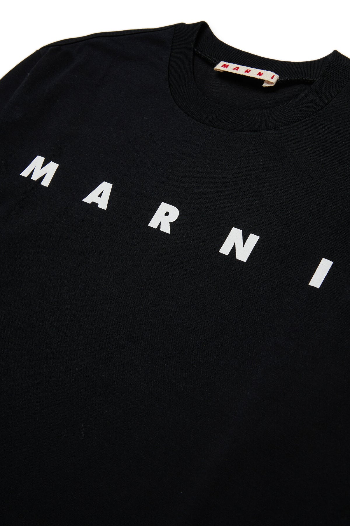 Marni・ロゴ入り長袖ジャージーTシャツ