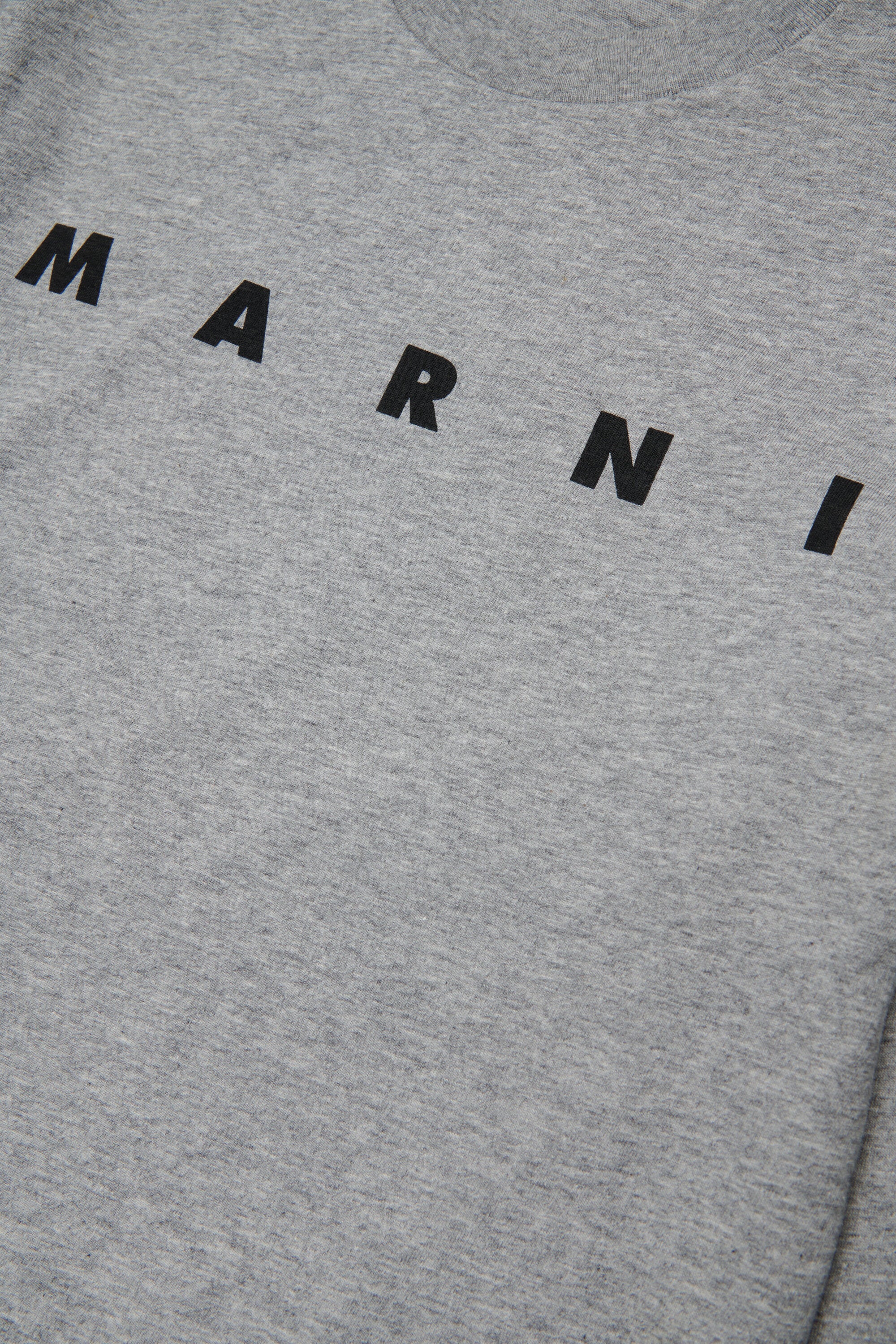 Long sleeves jersey T-shirt with Marni logo