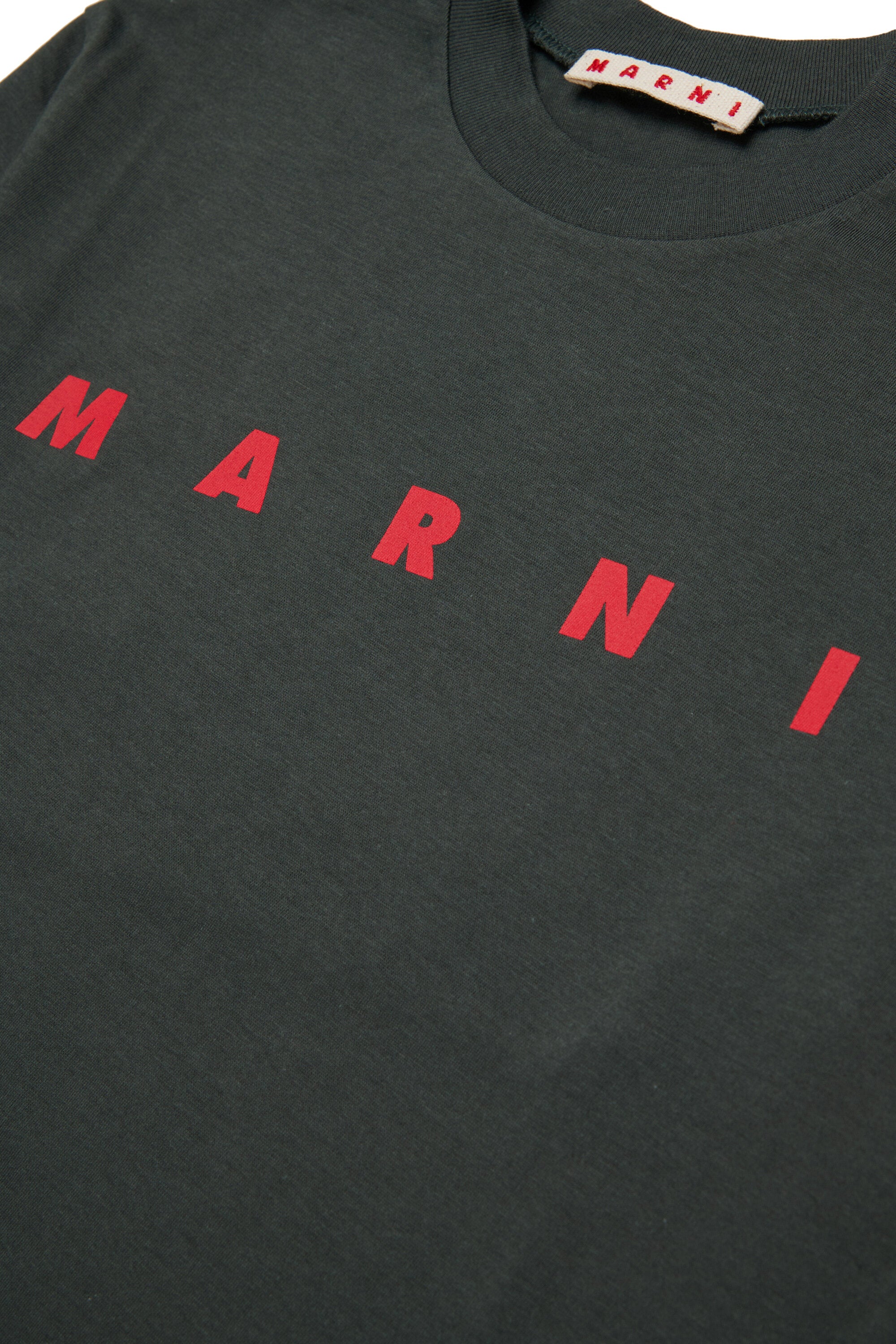 Marni・ロゴ入り長袖ジャージーTシャツ