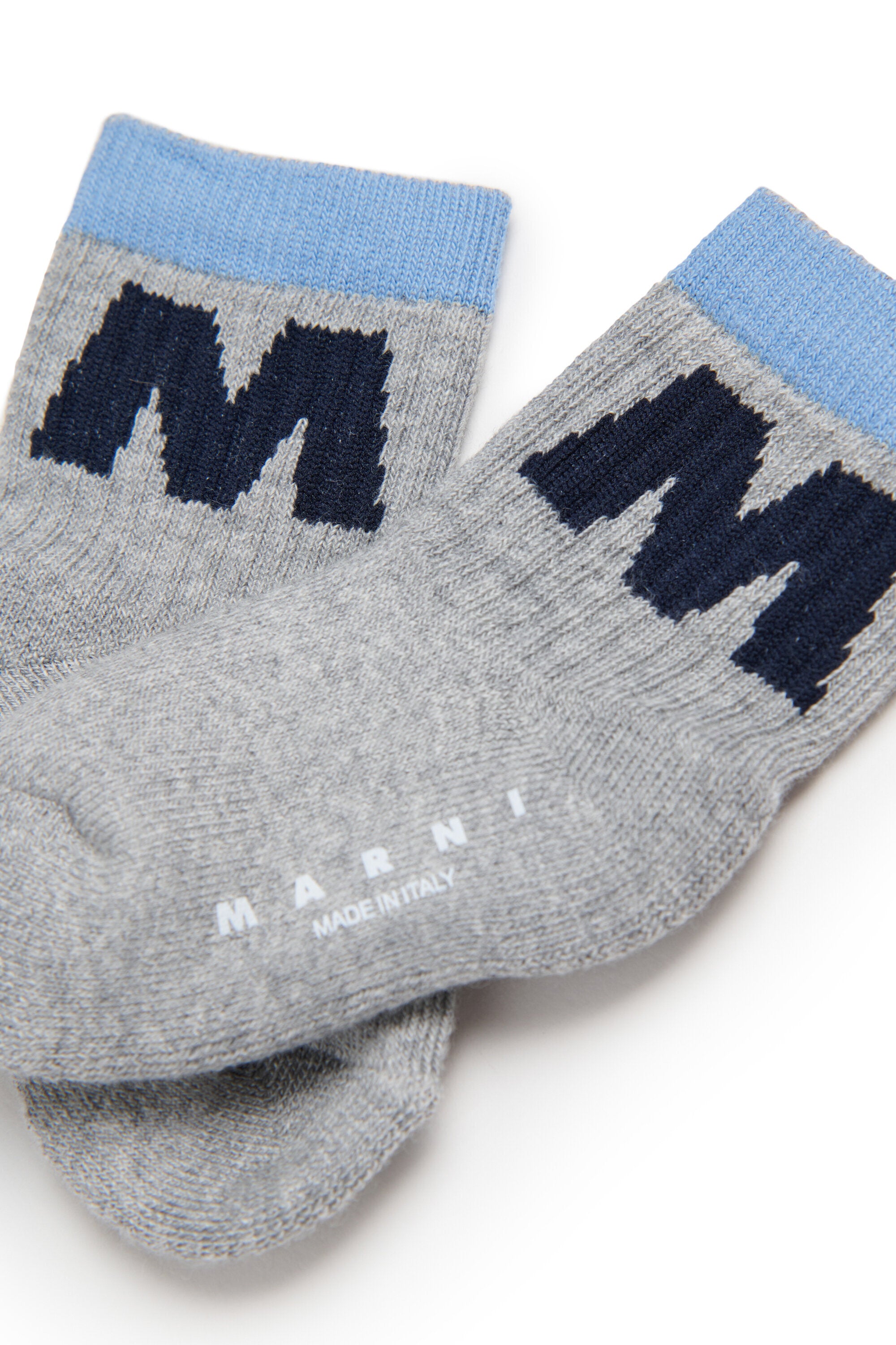 Terrycloth socks with maxi M