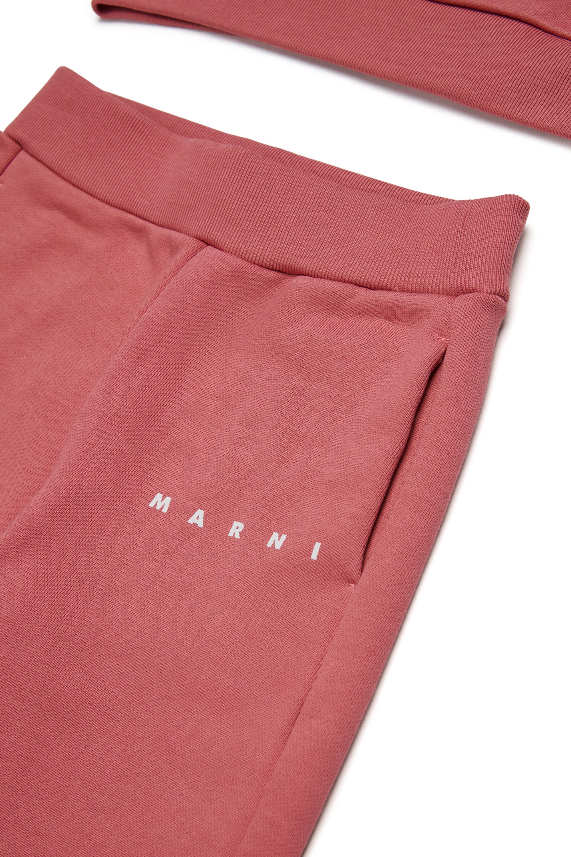 ロゴ入りフリース・トラックスーツ