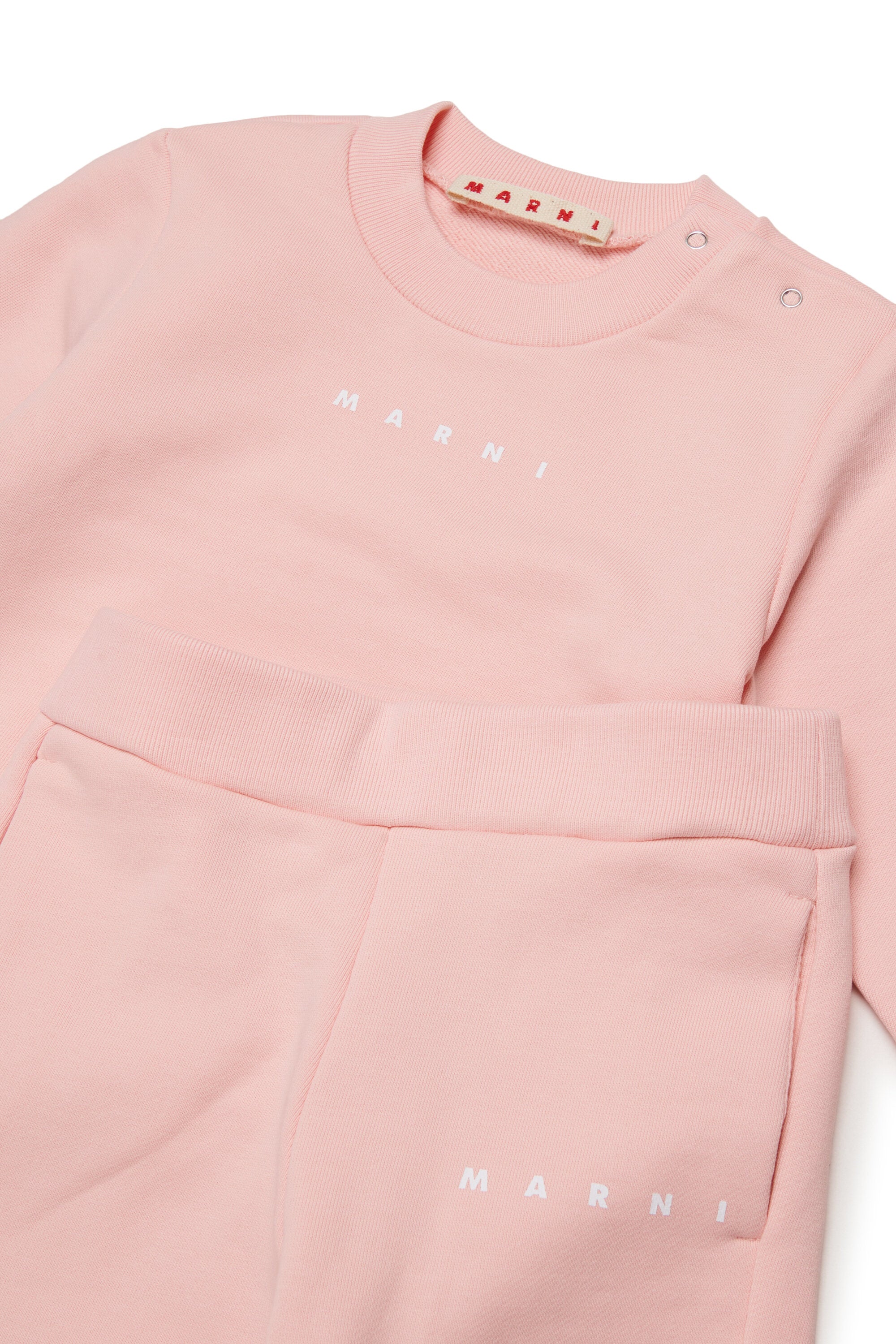 ロゴ入りフリース・トラックスーツ