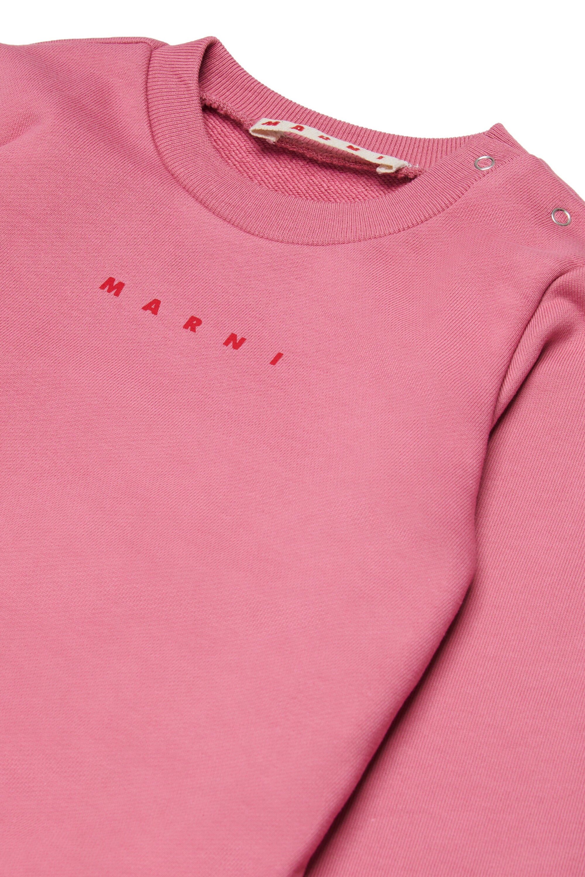 Fleece tracksuit set with institutional logo