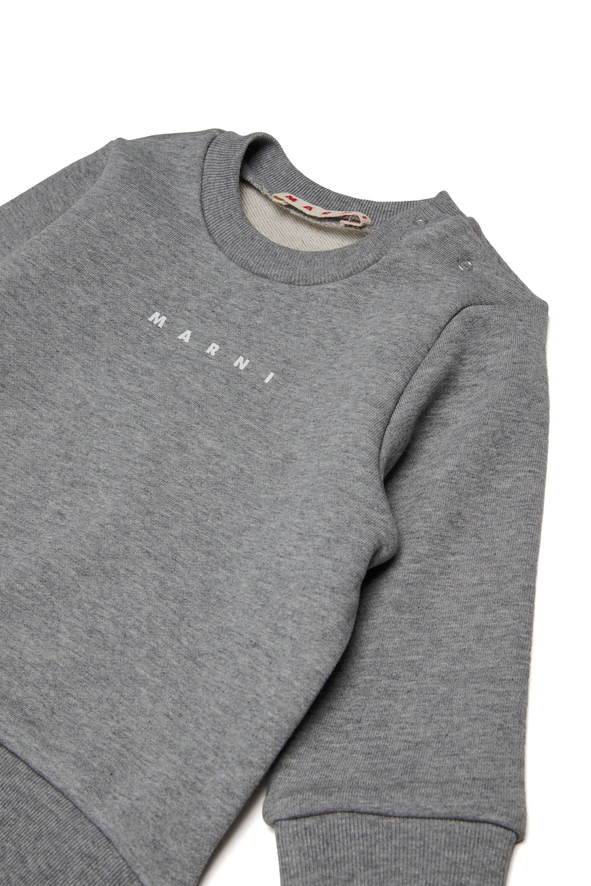 Fleece tracksuit set with institutional logo